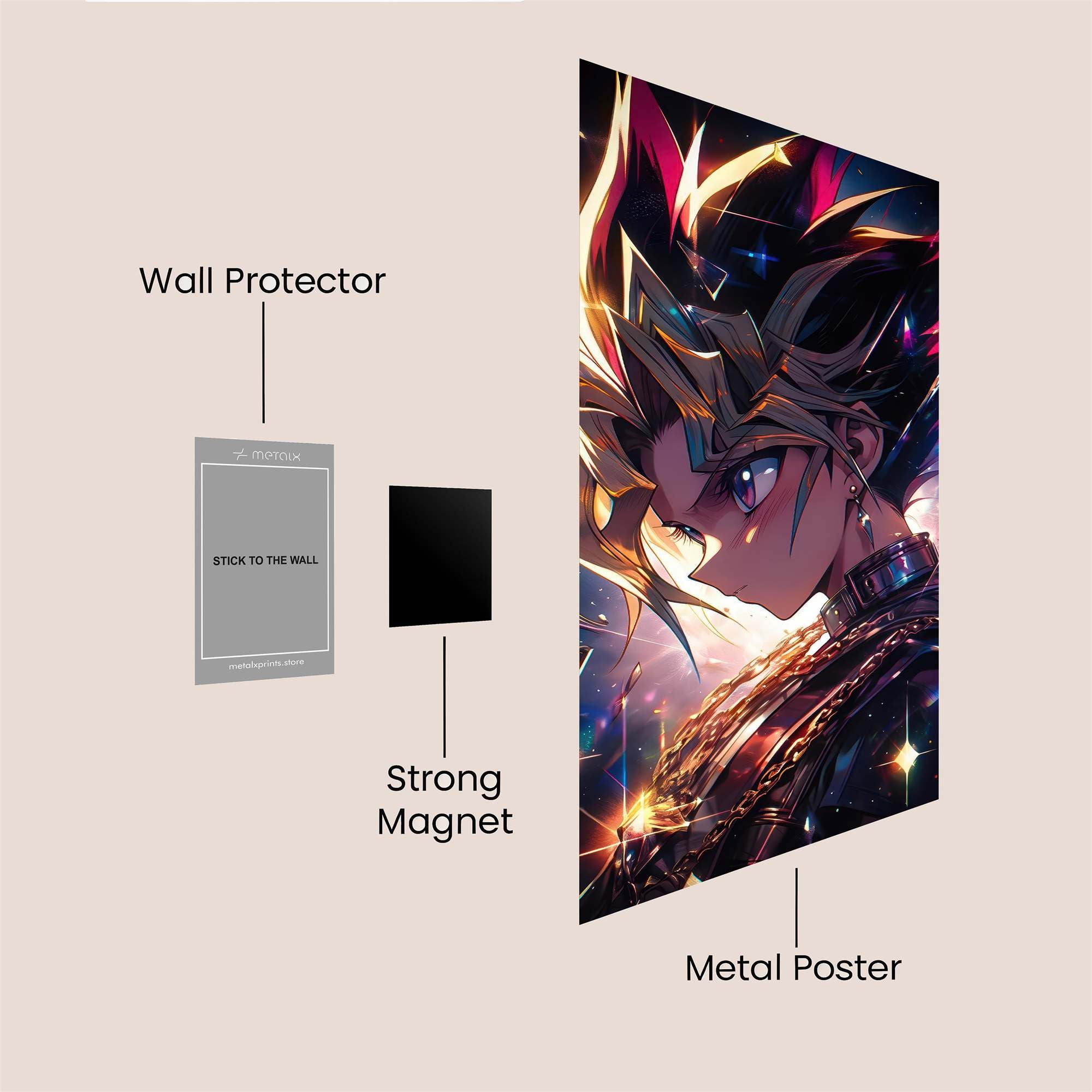 Yami Radiant Safe Wall Magnetic / M