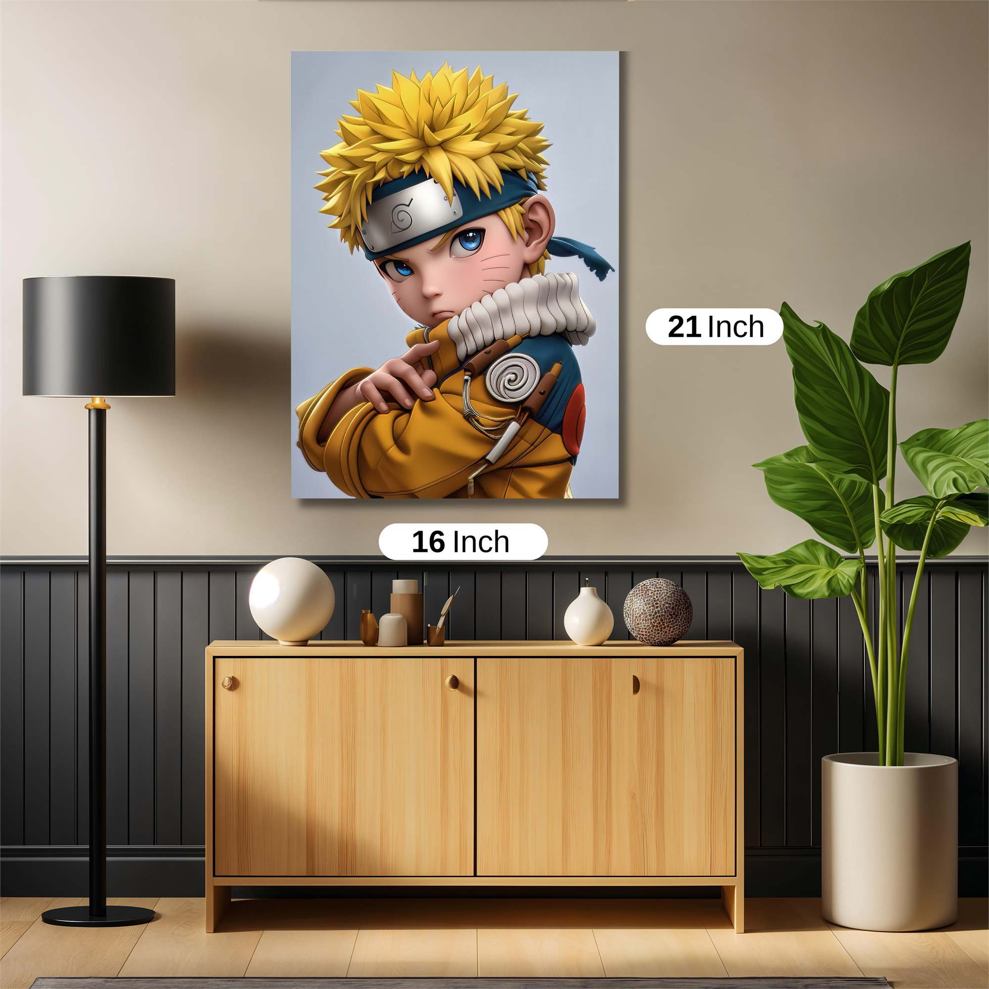 Naruto Adventurous Safe Wall Magnetic / M