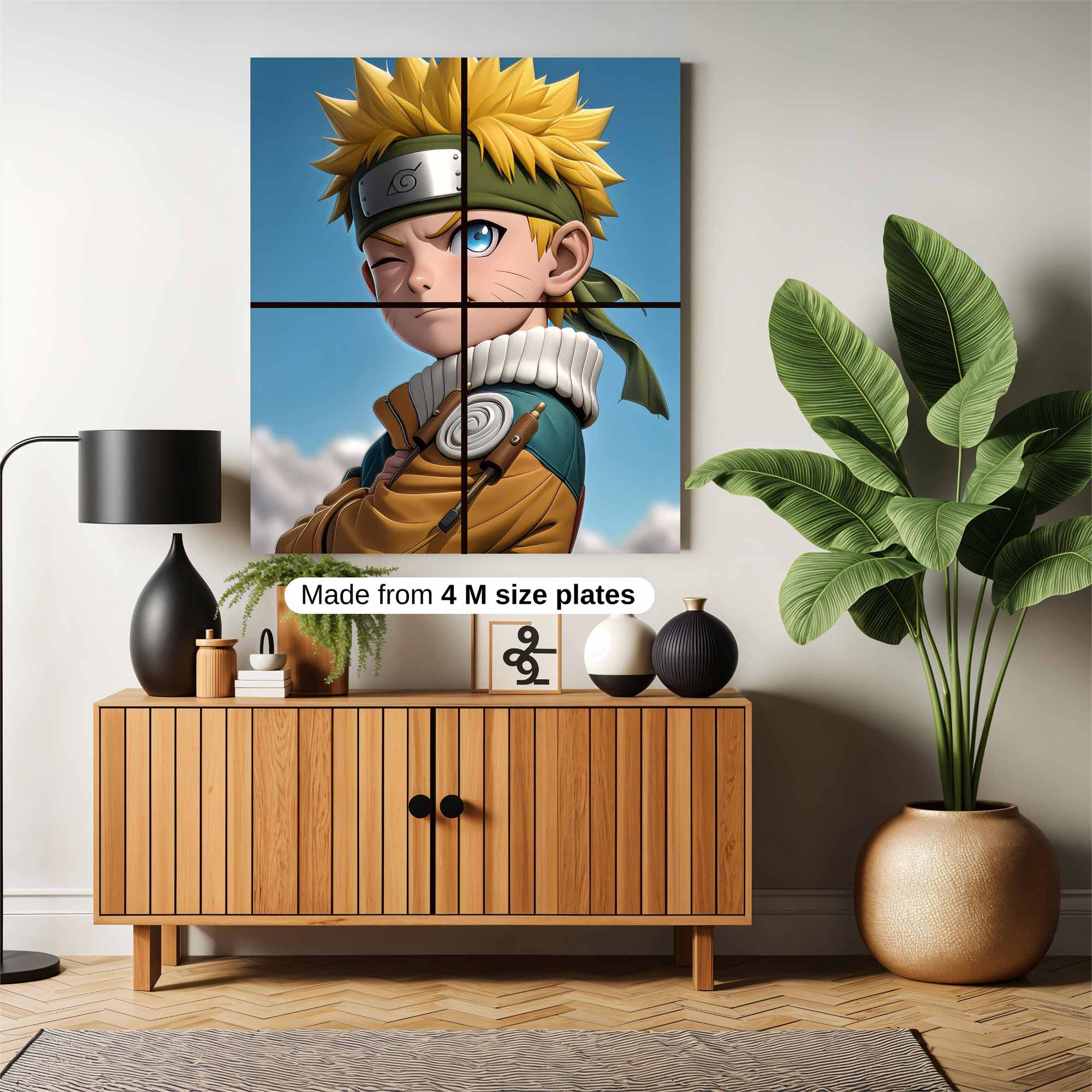 Naruto Resolute Safe Wall Magnetic / M