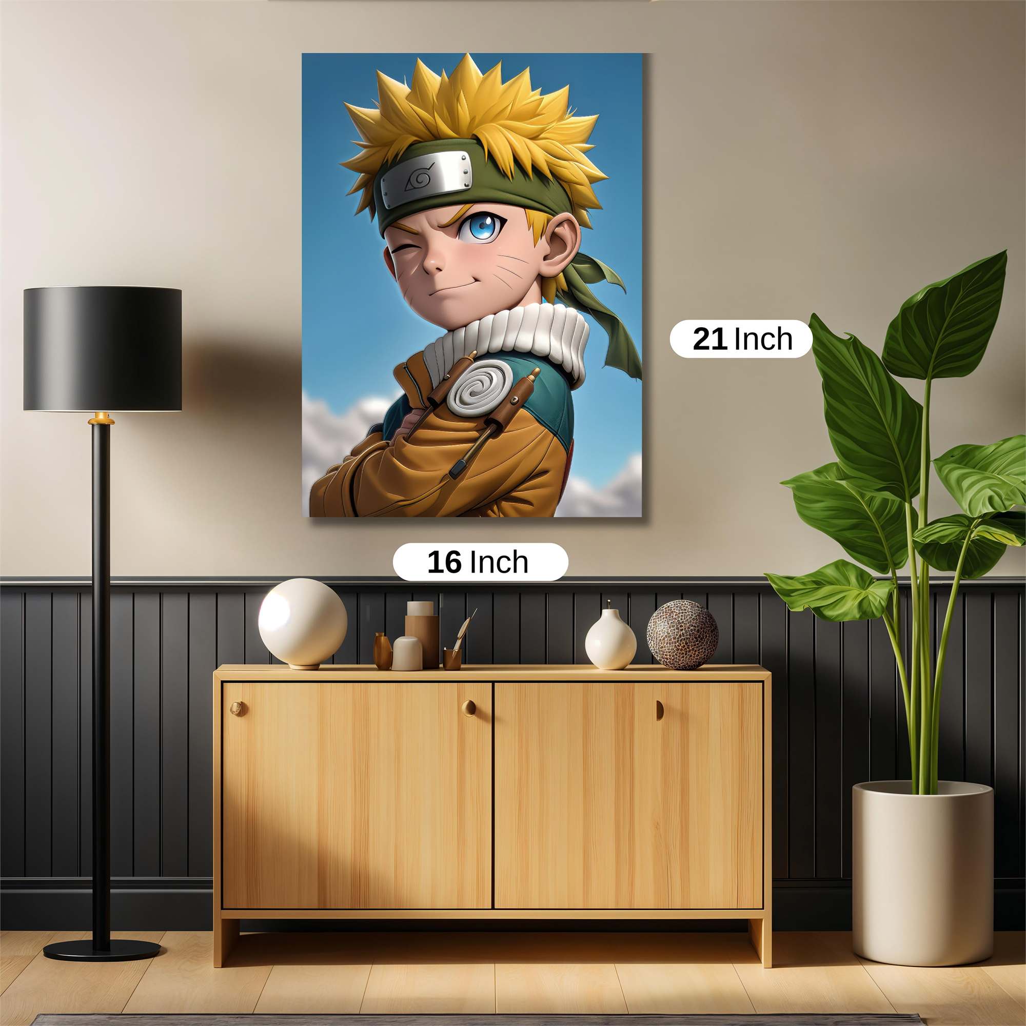 Naruto Resolute Safe Wall Magnetic / M