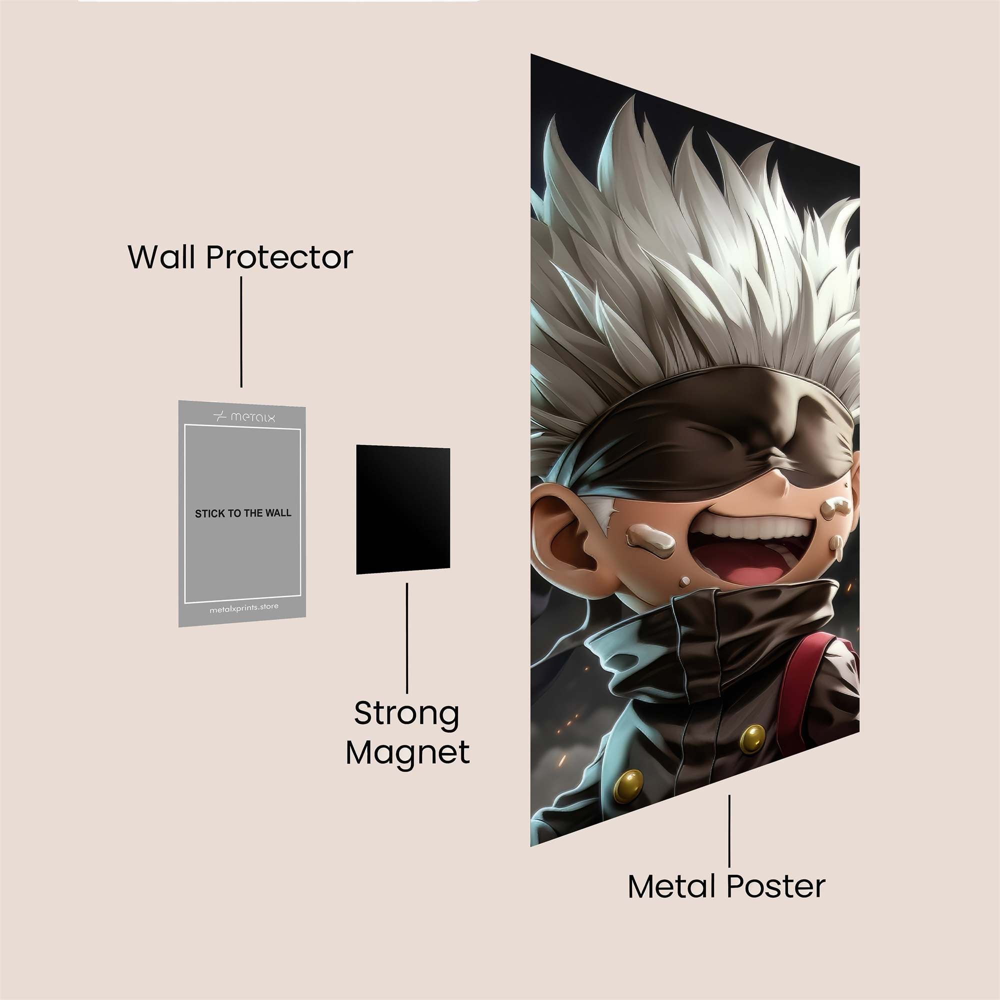 Satoru Joyful Safe Wall Magnetic / M