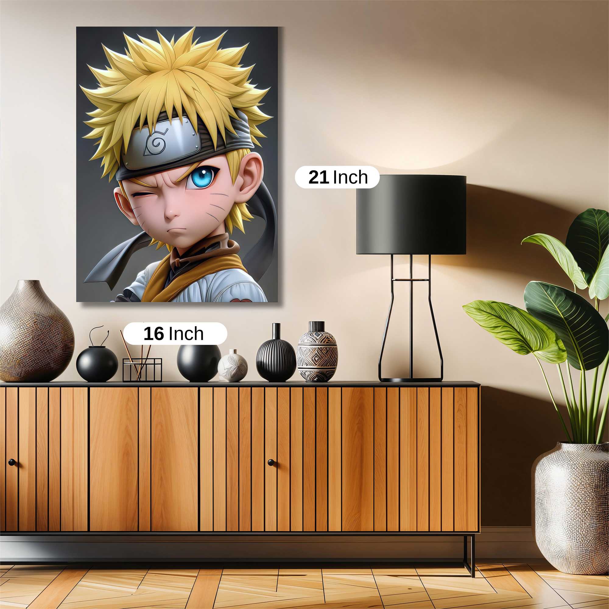 Naruto Spirited Safe Wall Magnetic / M