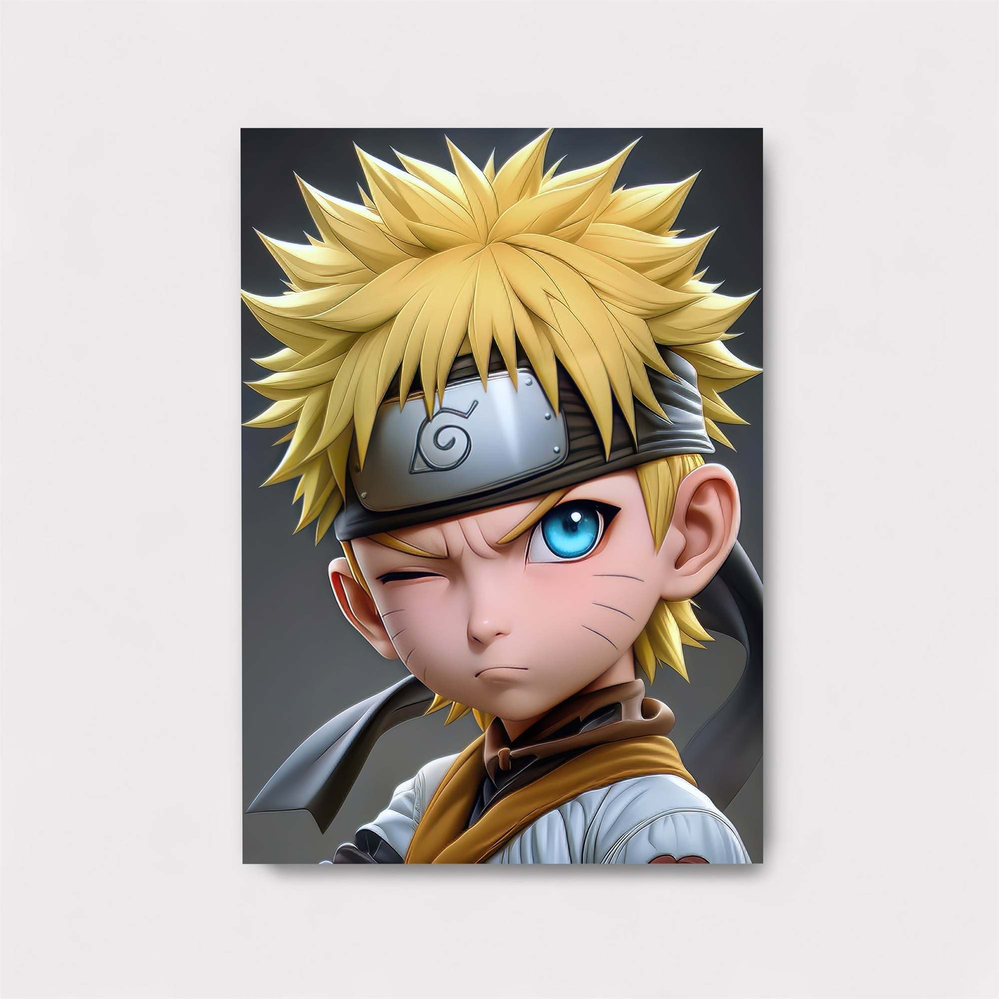 Naruto Spirited Safe Wall Magnetic / M