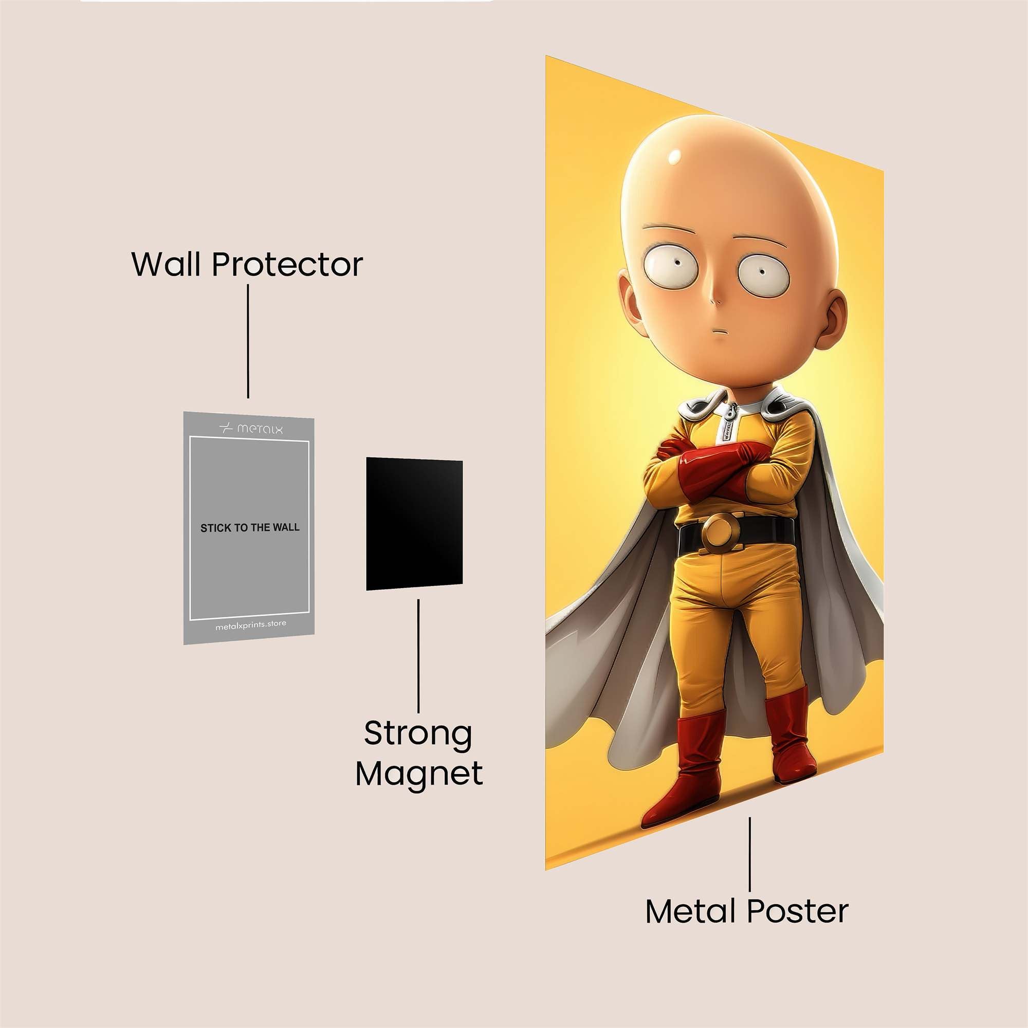 Saitama Serene Safe Wall Magnetic / M