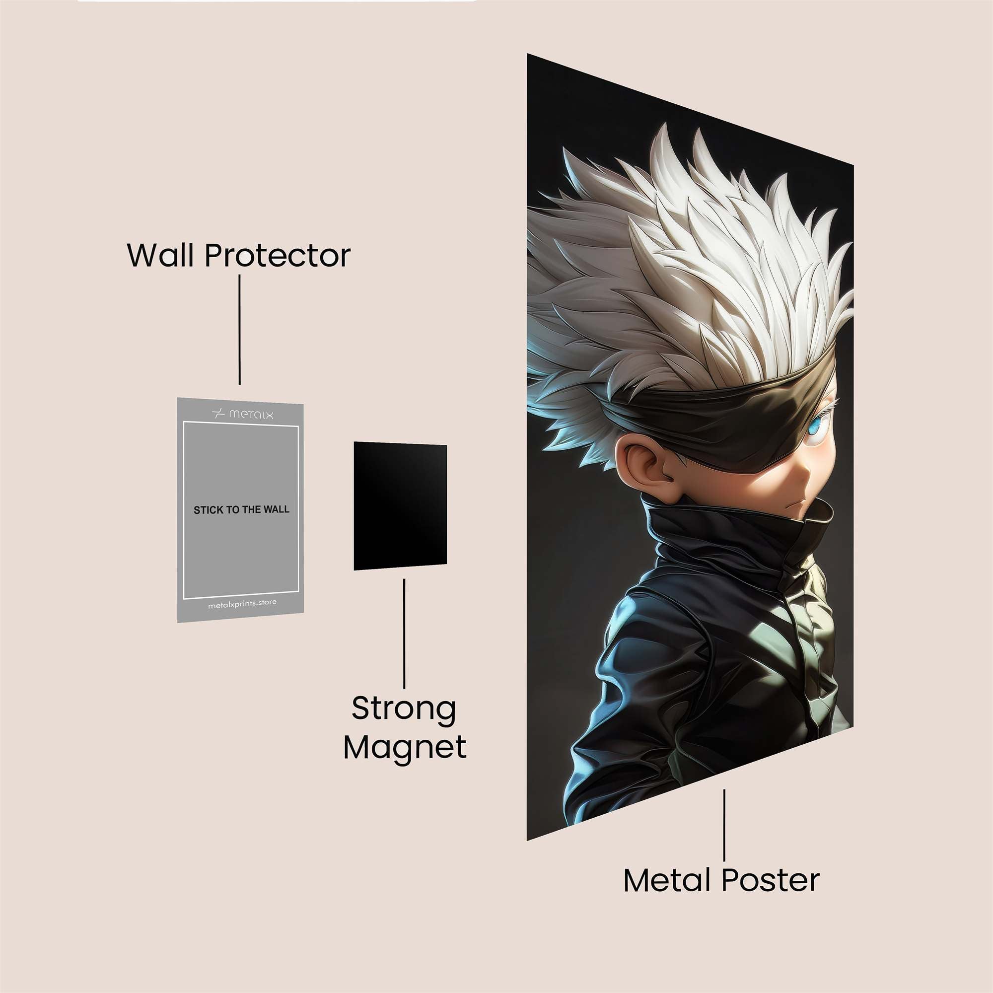 Satoru Serene Safe Wall Magnetic / M