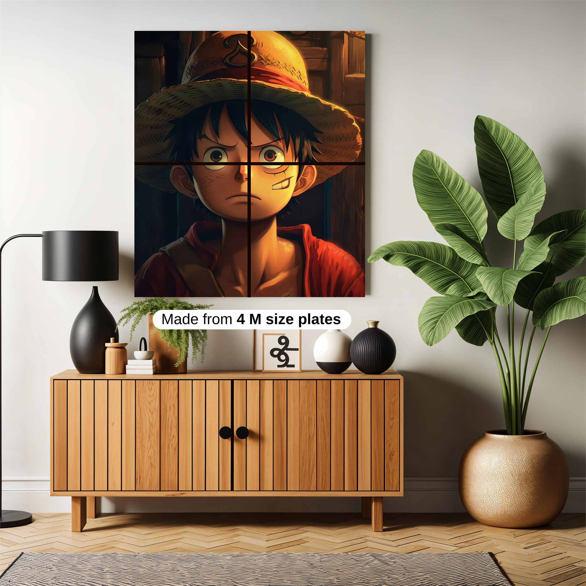 Luffy Somber Safe Wall Magnetic / M