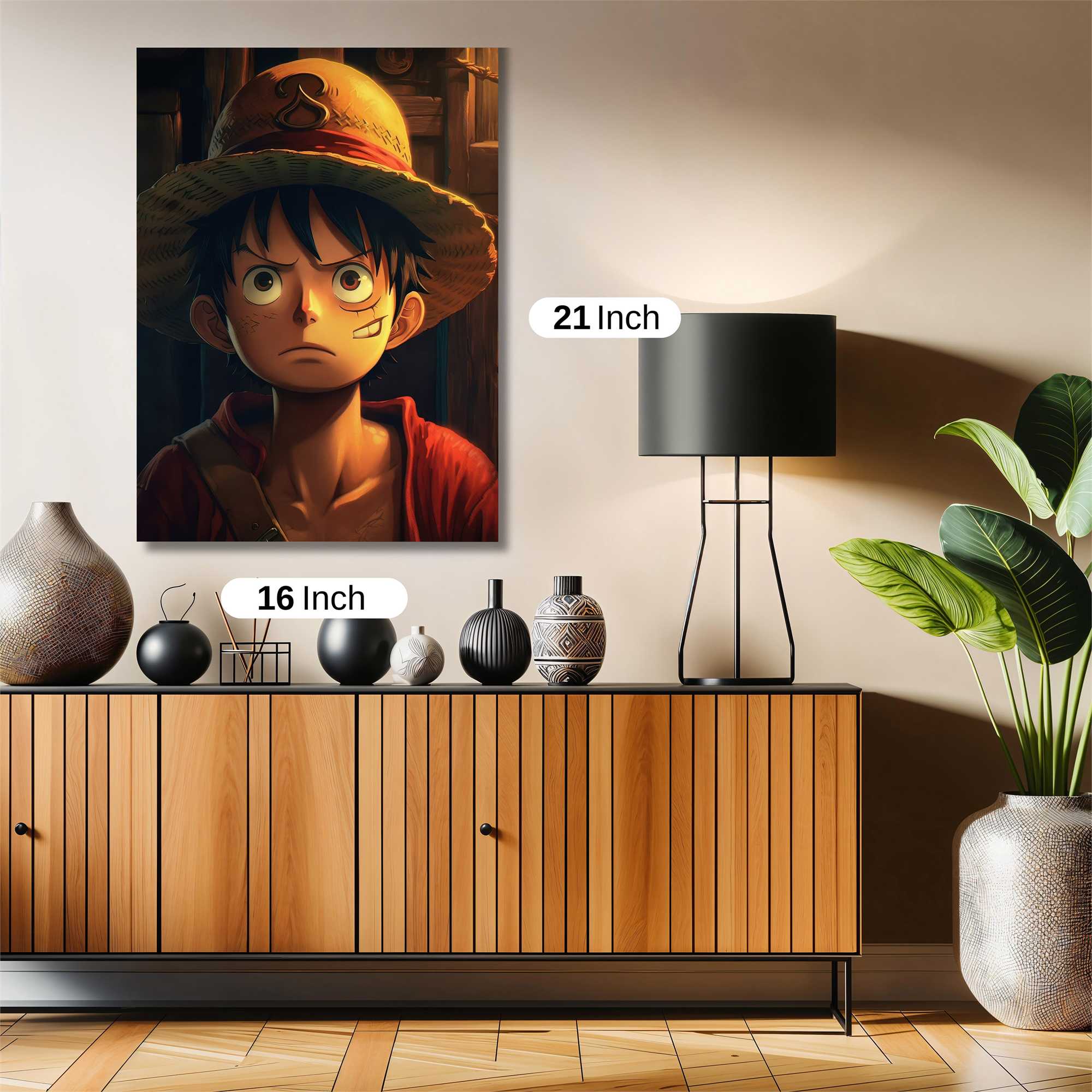 Luffy Somber Safe Wall Magnetic / M