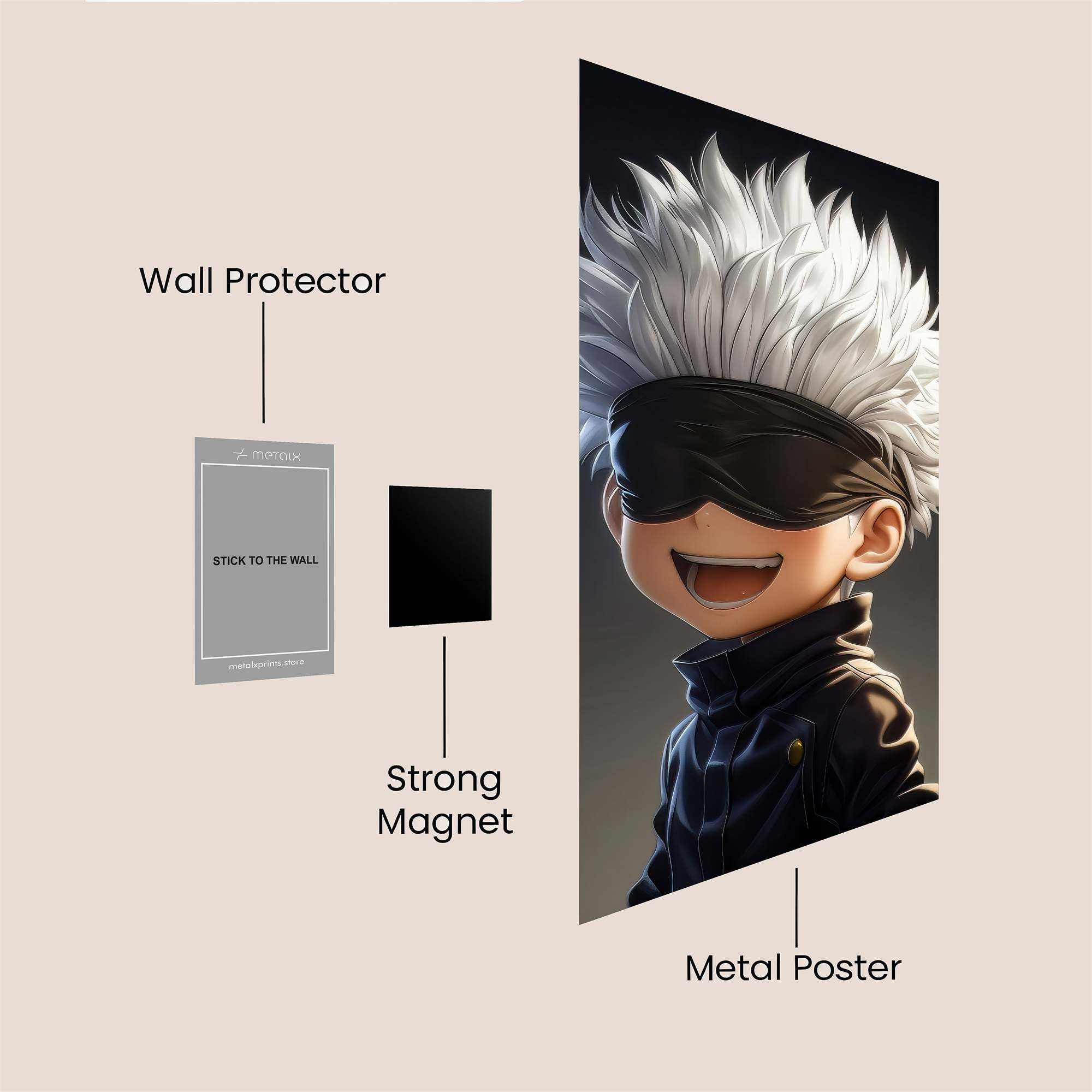 Satoru Serene Safe Wall Magnetic / M