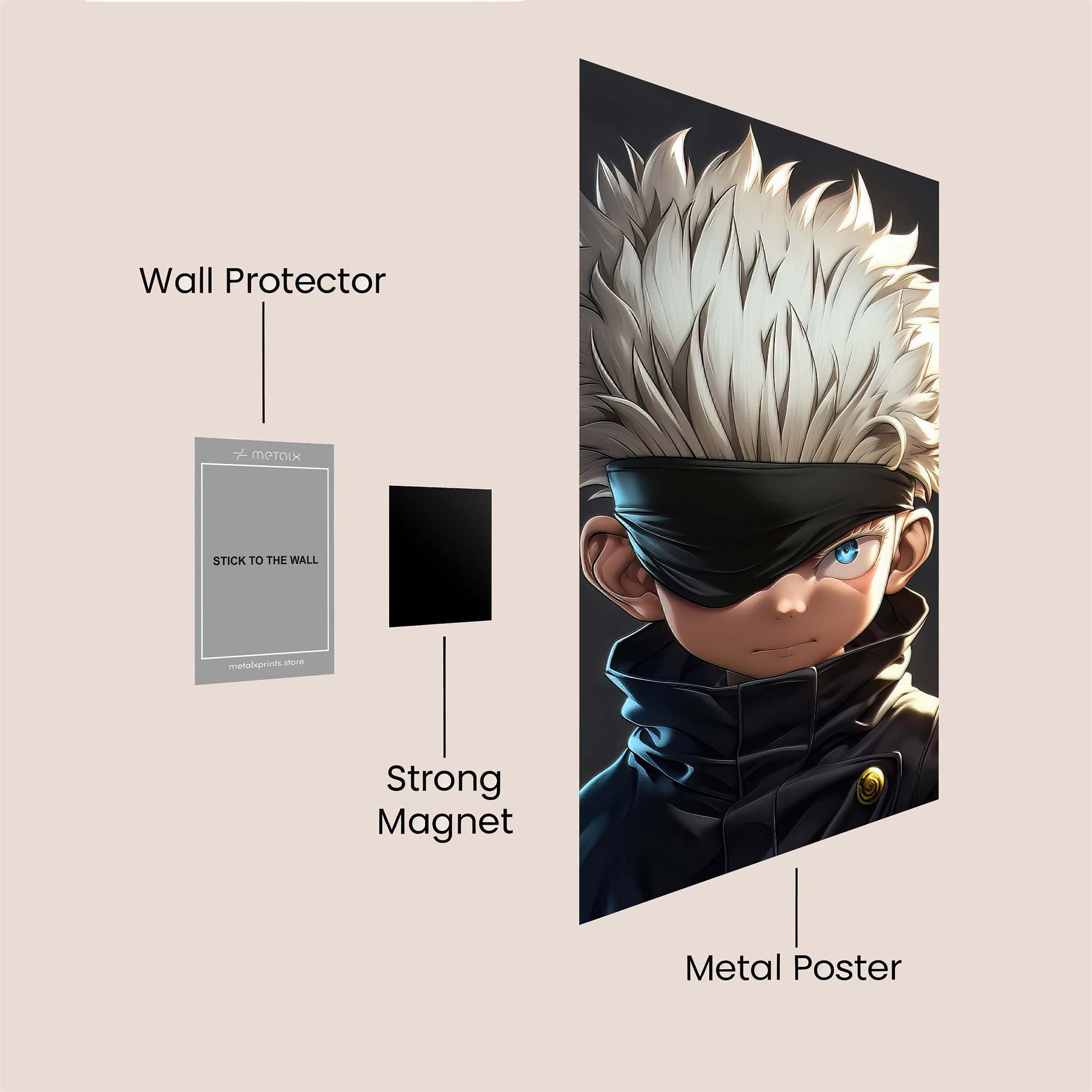 Satoru Serene Safe Wall Magnetic / M