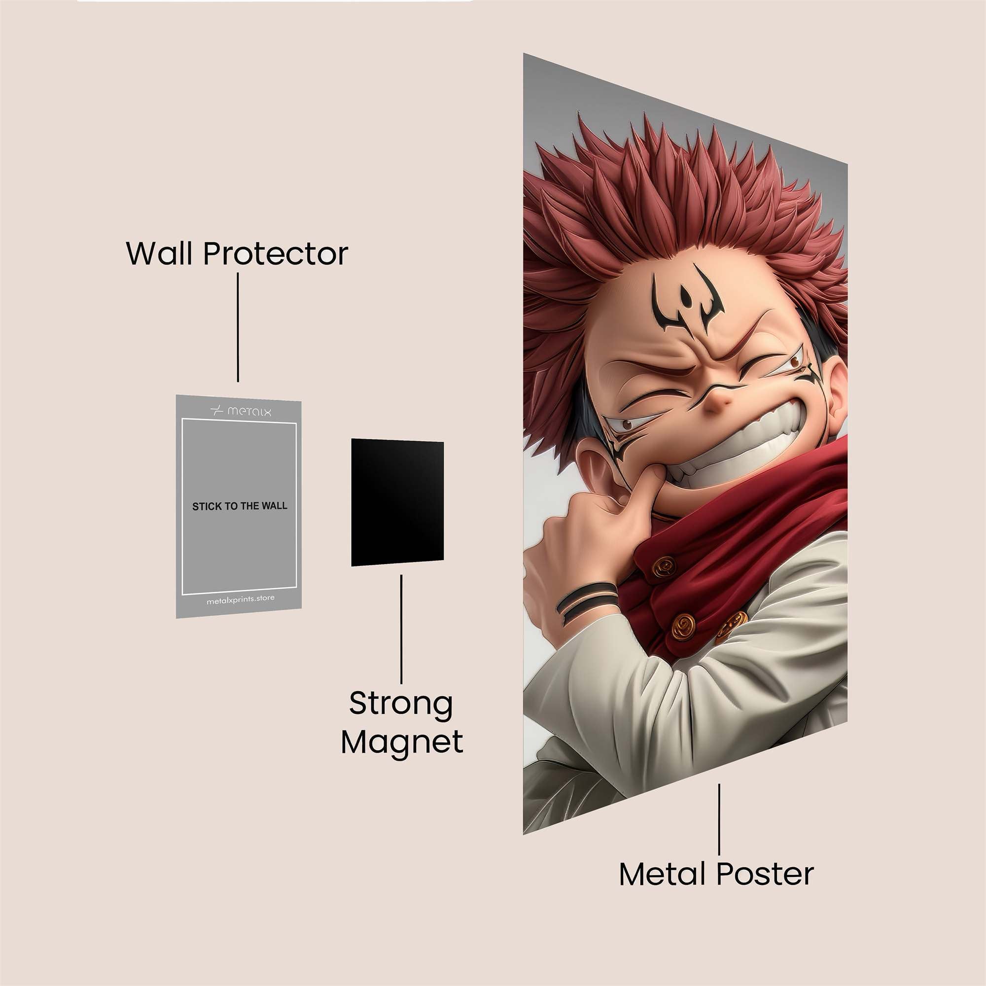 Yuji Ecstatic Safe Wall Magnetic / M