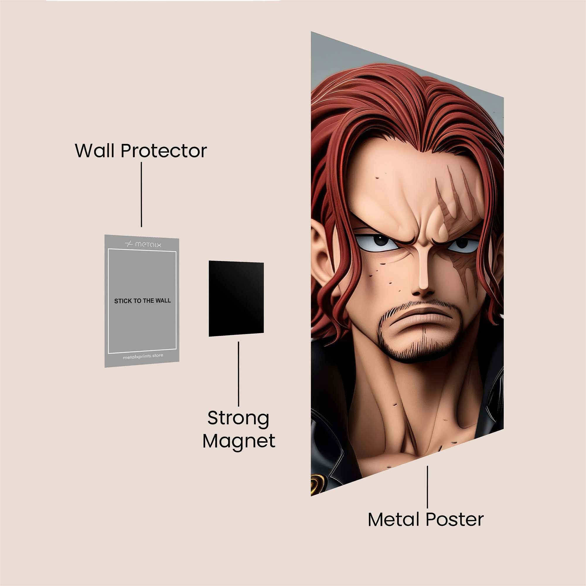 Shanks Fierce Safe Wall Magnetic / M