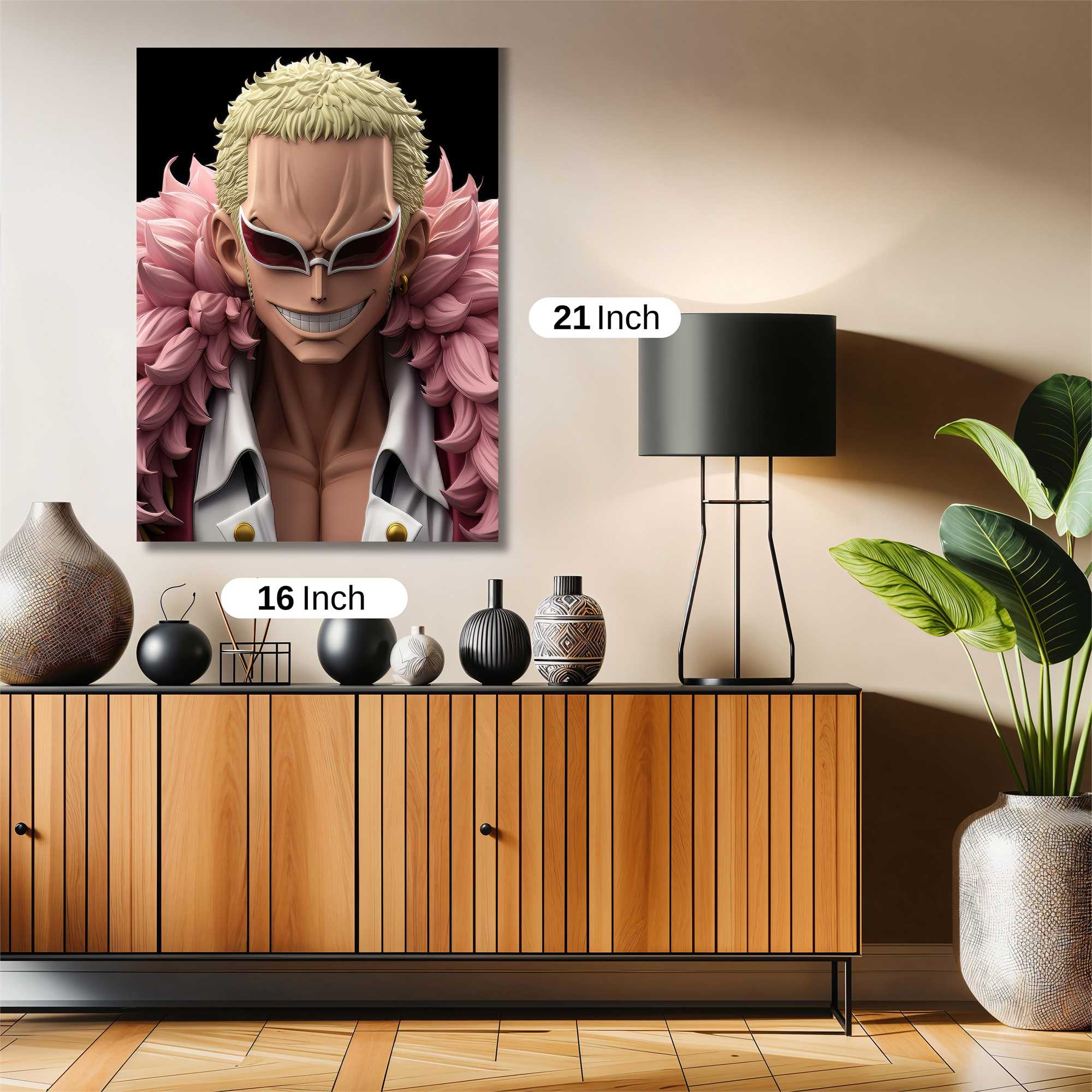 Doflamingo Menacing Safe Wall Magnetic / M