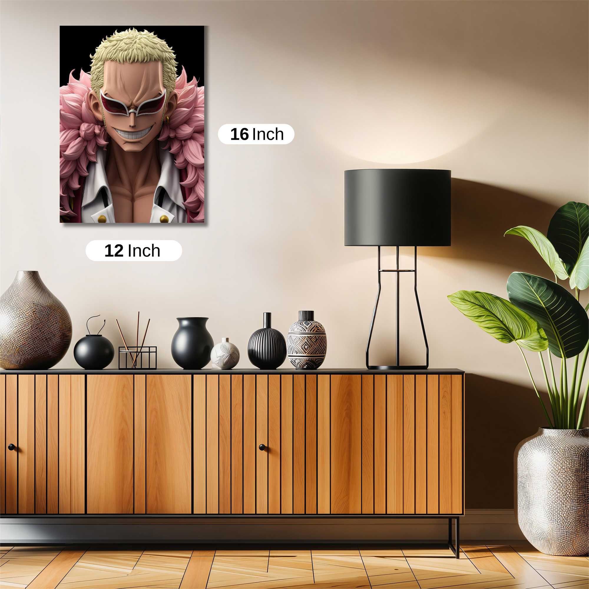 Doflamingo Menacing Safe Wall Magnetic / M