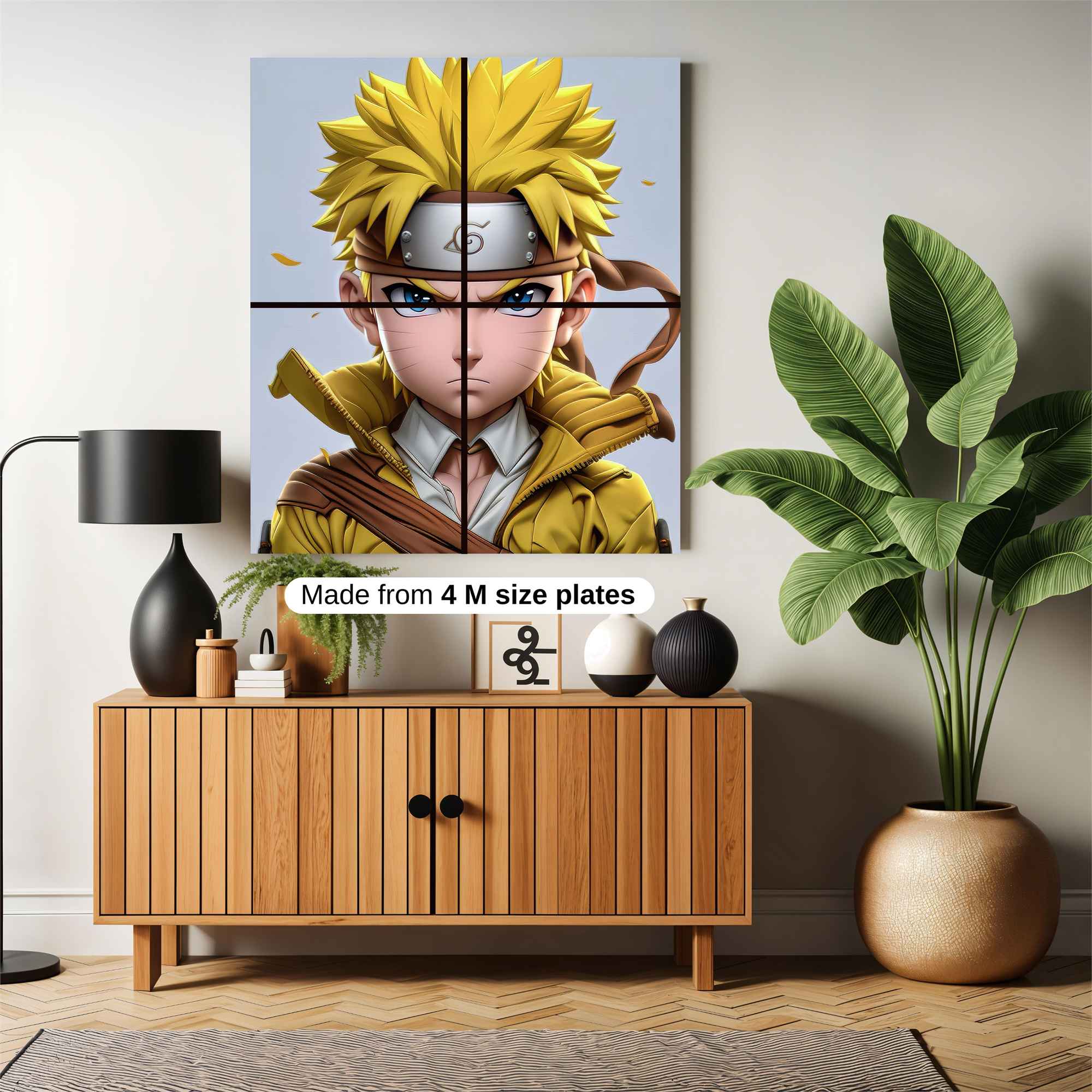 Naruto Resolute Safe Wall Magnetic / M