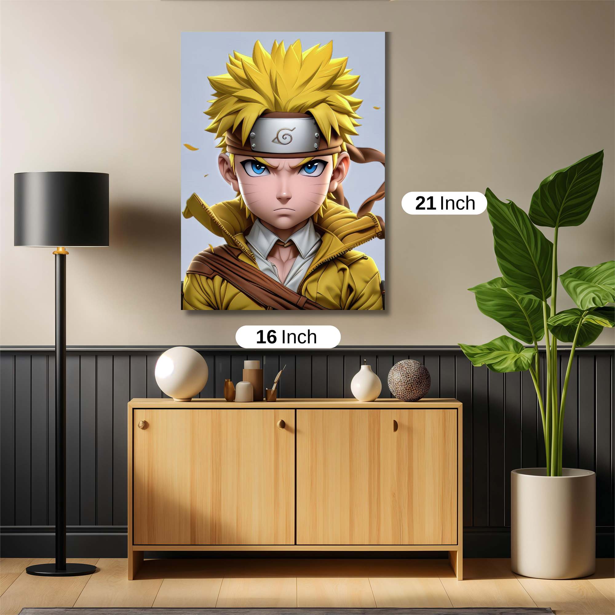 Naruto Resolute Safe Wall Magnetic / M