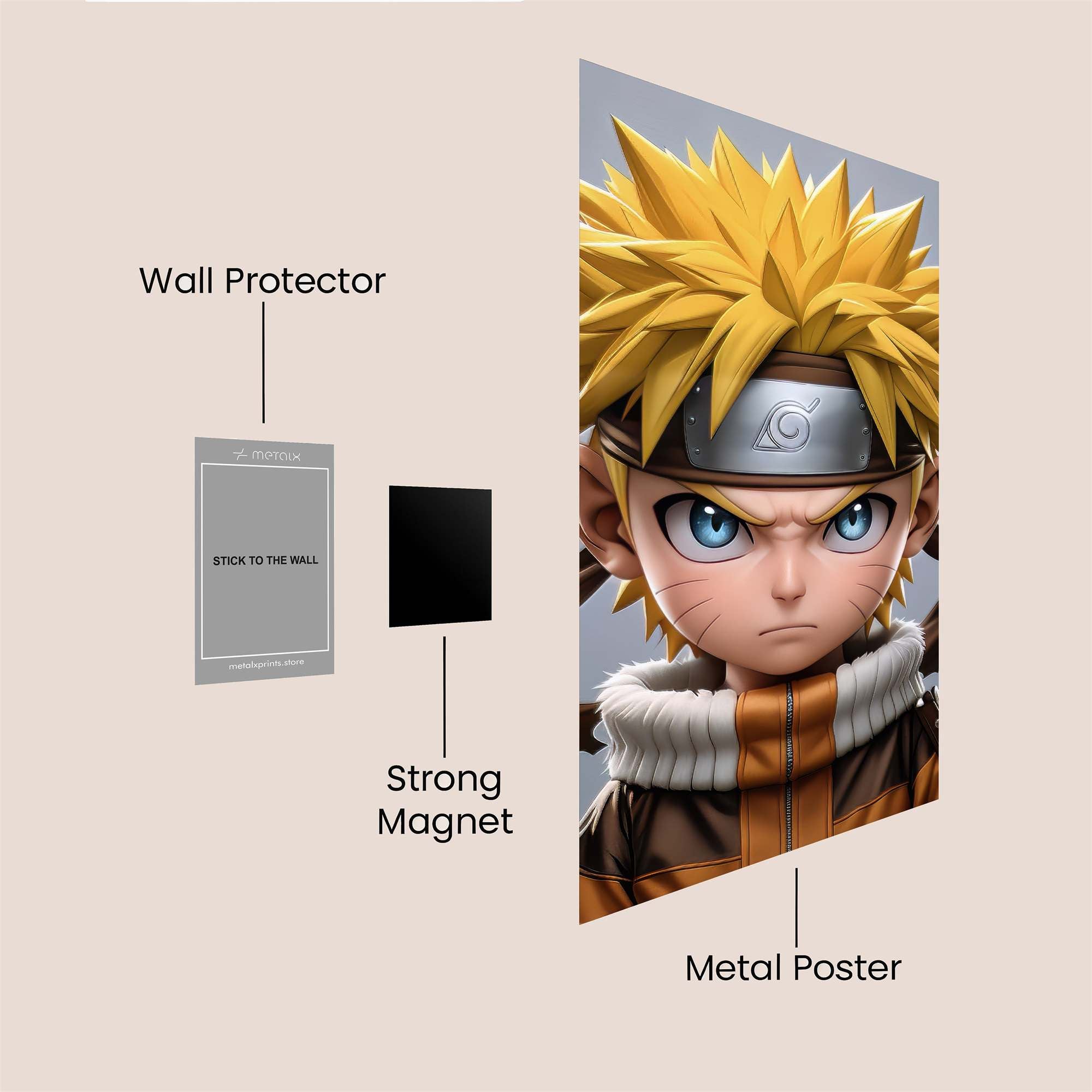 Naruto Intense Safe Wall Magnetic / M