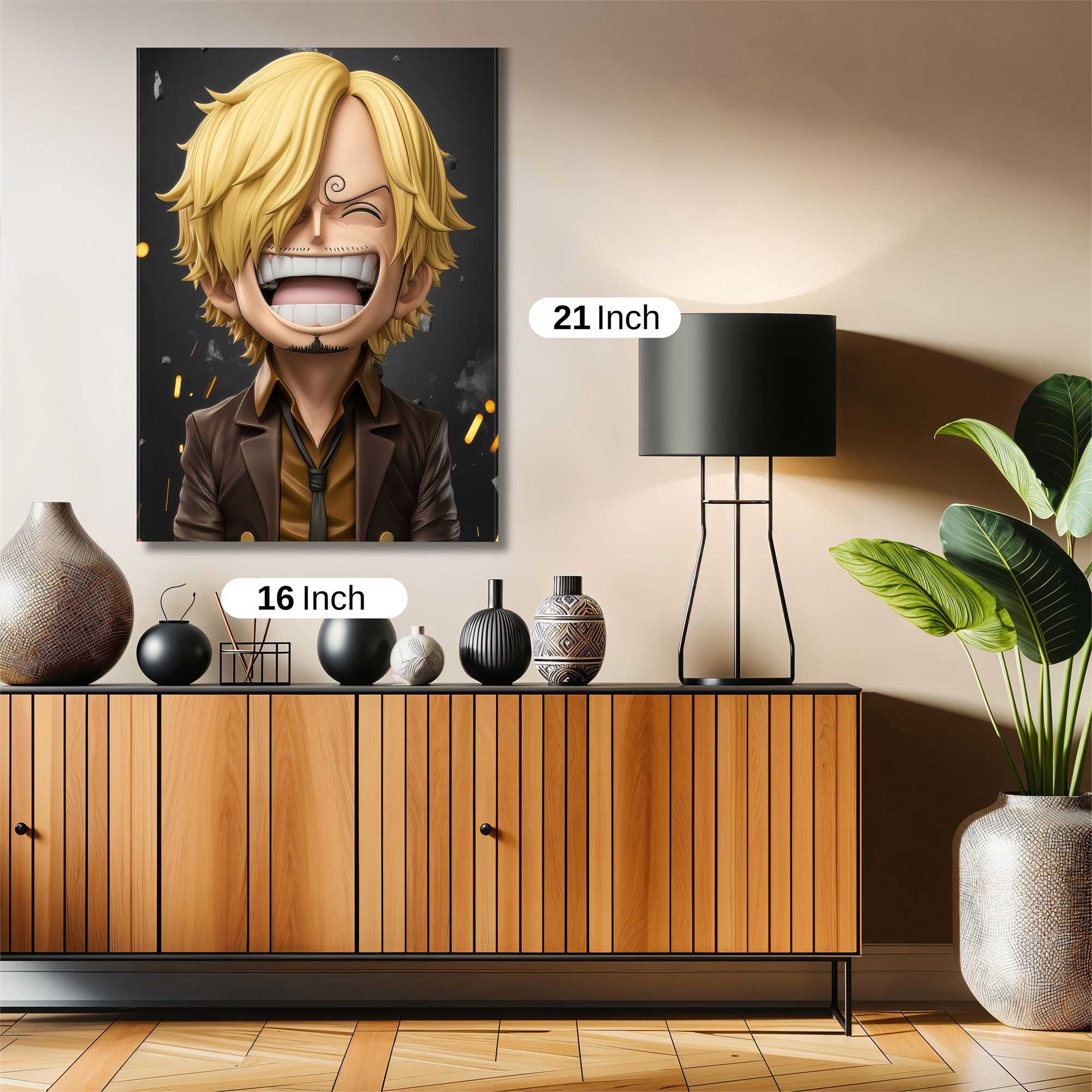 Sanji Spirited Safe Wall Magnetic / M