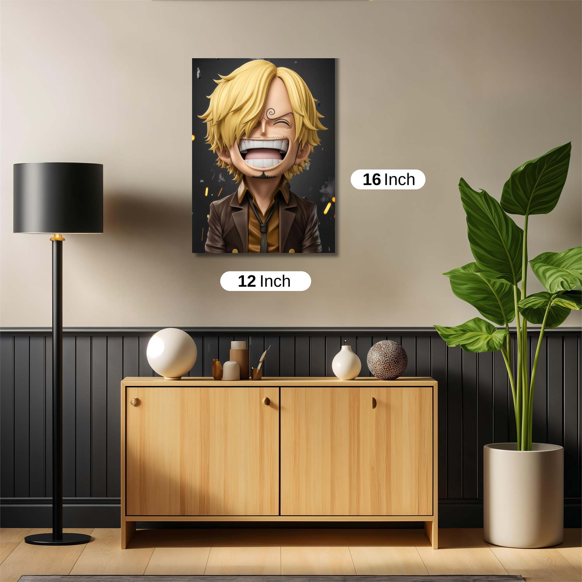 Sanji Spirited Safe Wall Magnetic / M