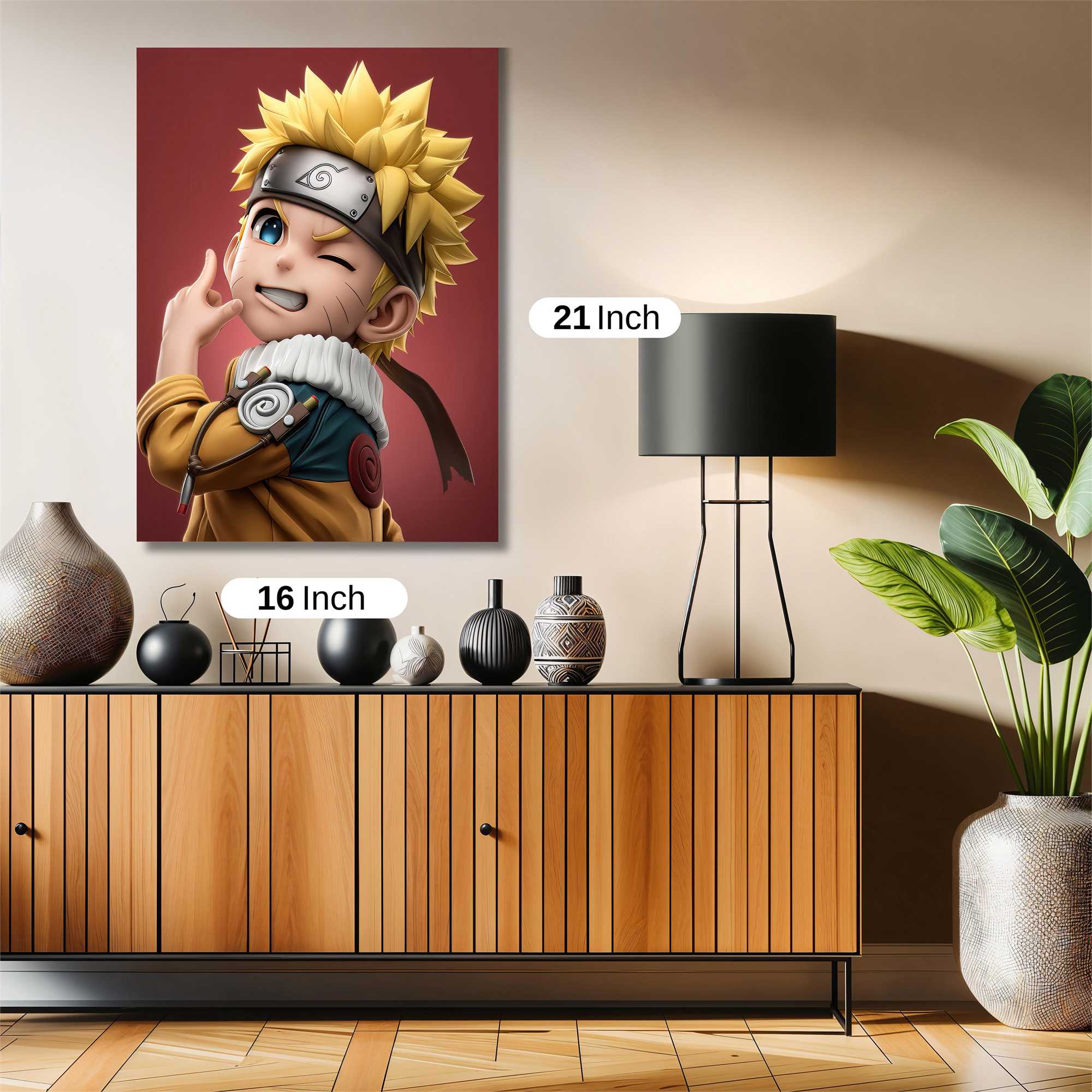 Naruto Playful Safe Wall Magnetic / M