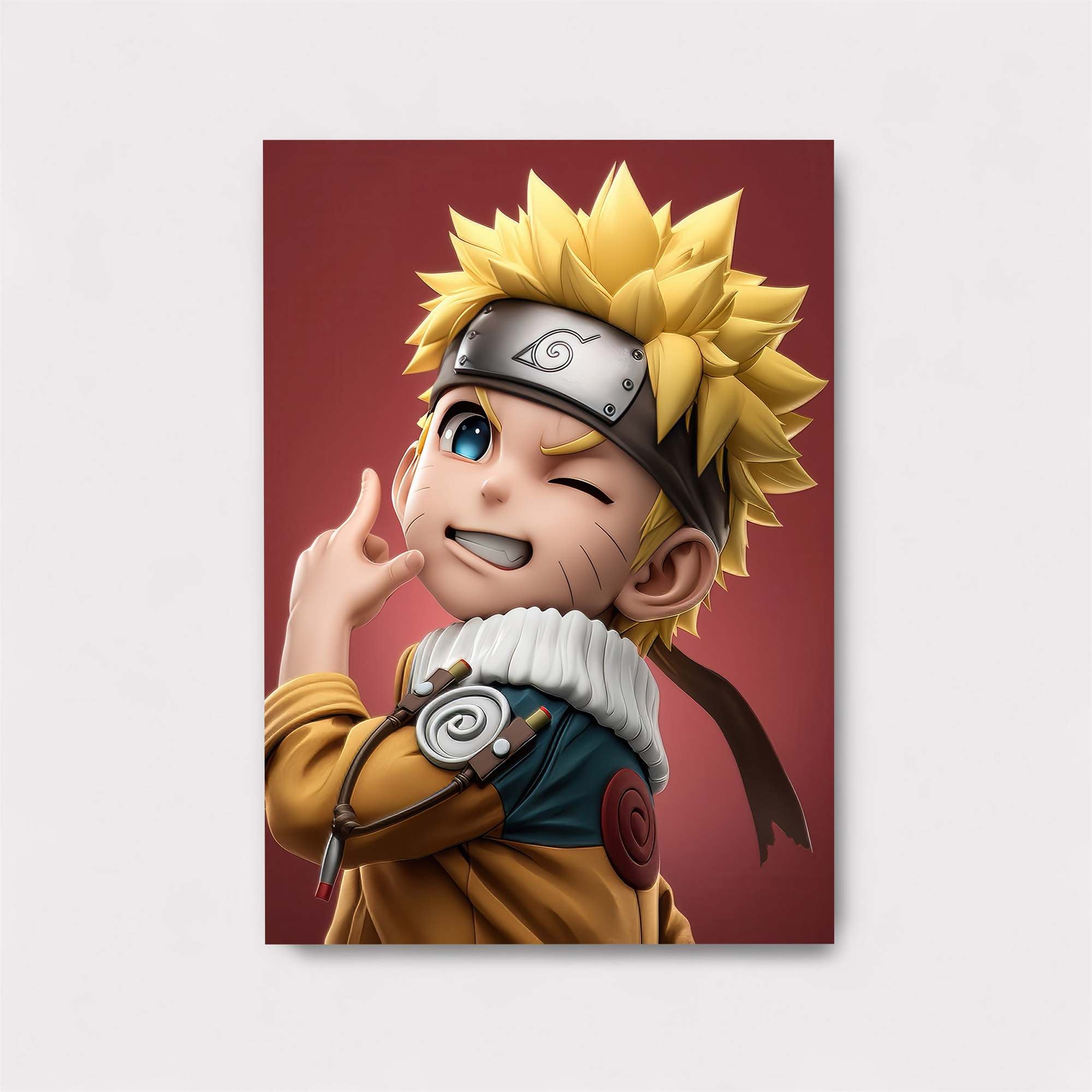 Naruto Playful Safe Wall Magnetic / M