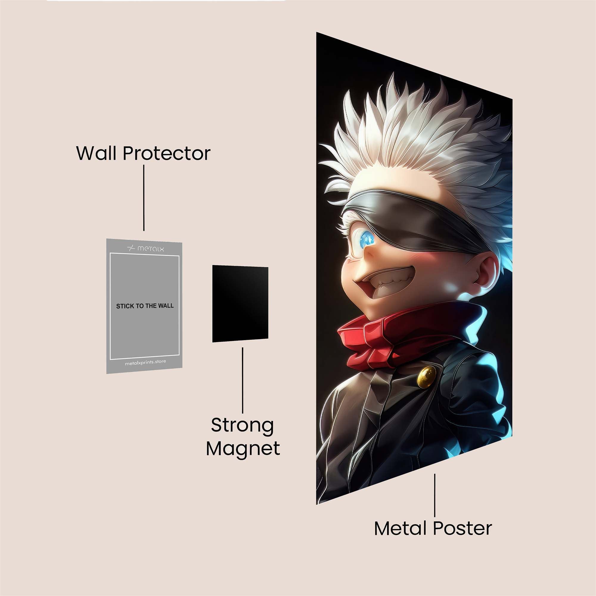 Satoru Serene Safe Wall Magnetic / M