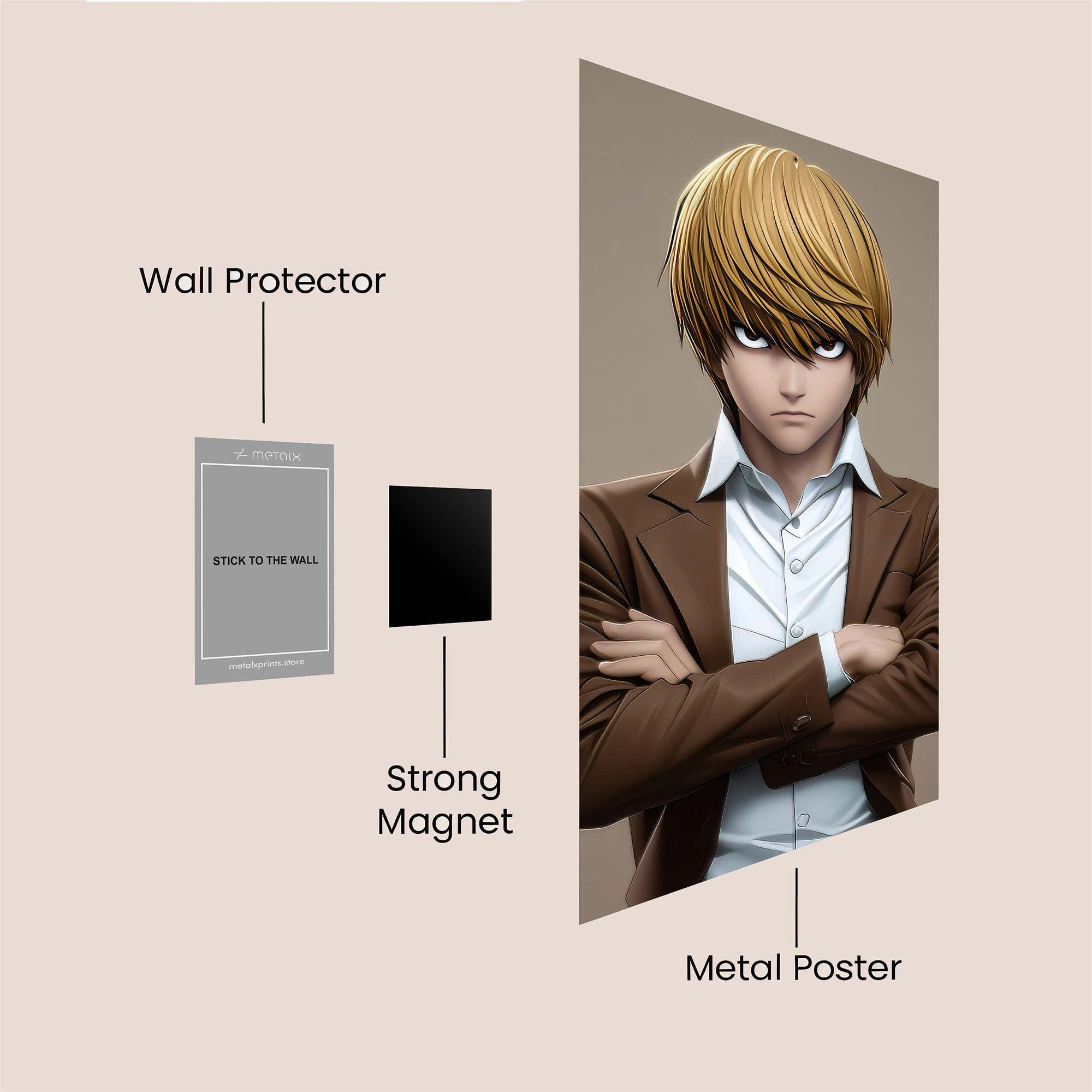 Light Intense Safe Wall Magnetic / M