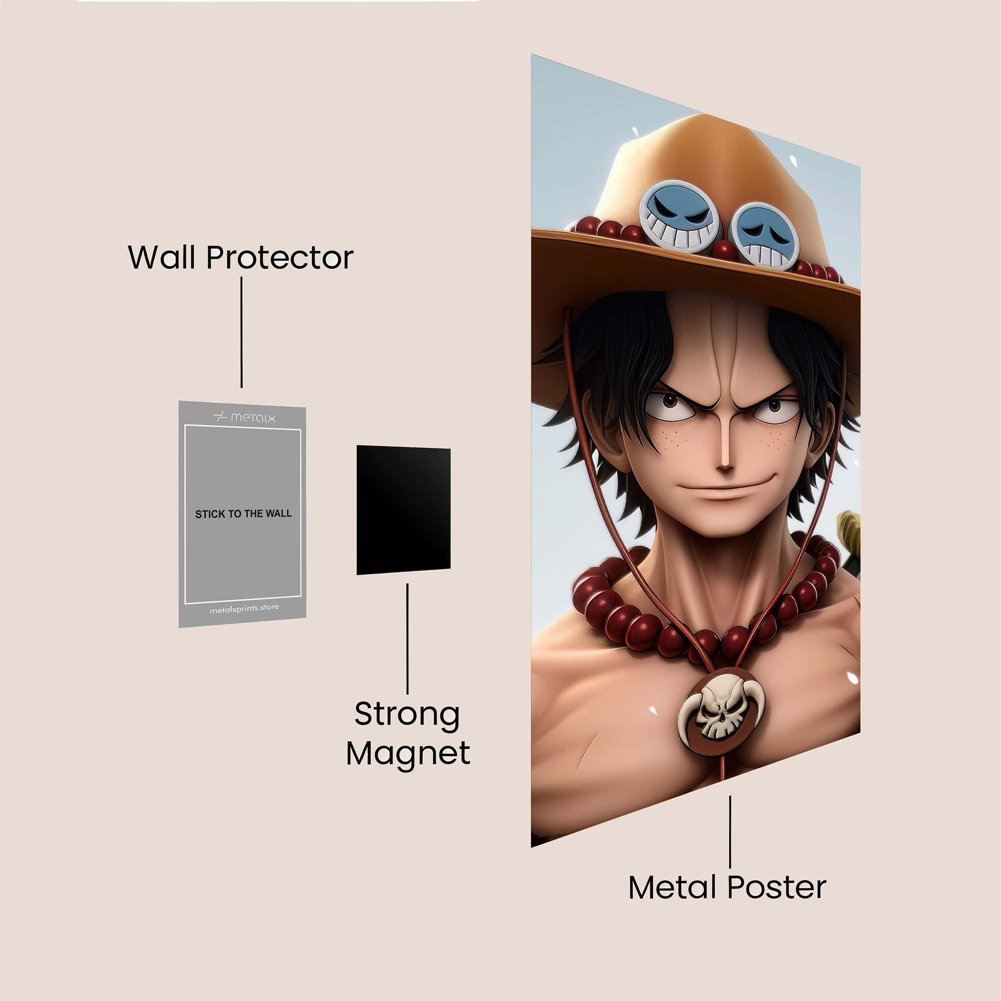 Ace Fierce Safe Wall Magnetic / M