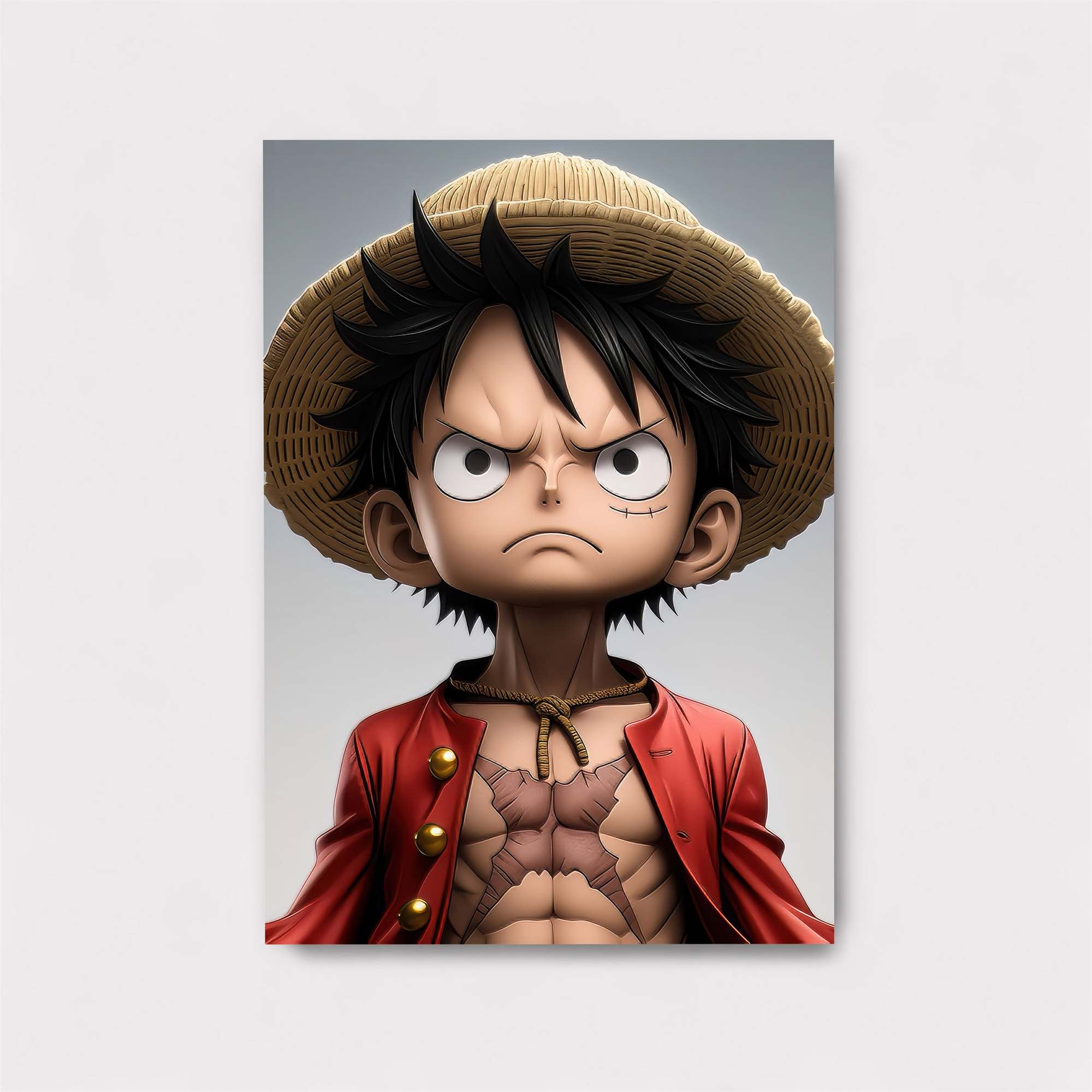 Luffy Determined Safe Wall Magnetic / M