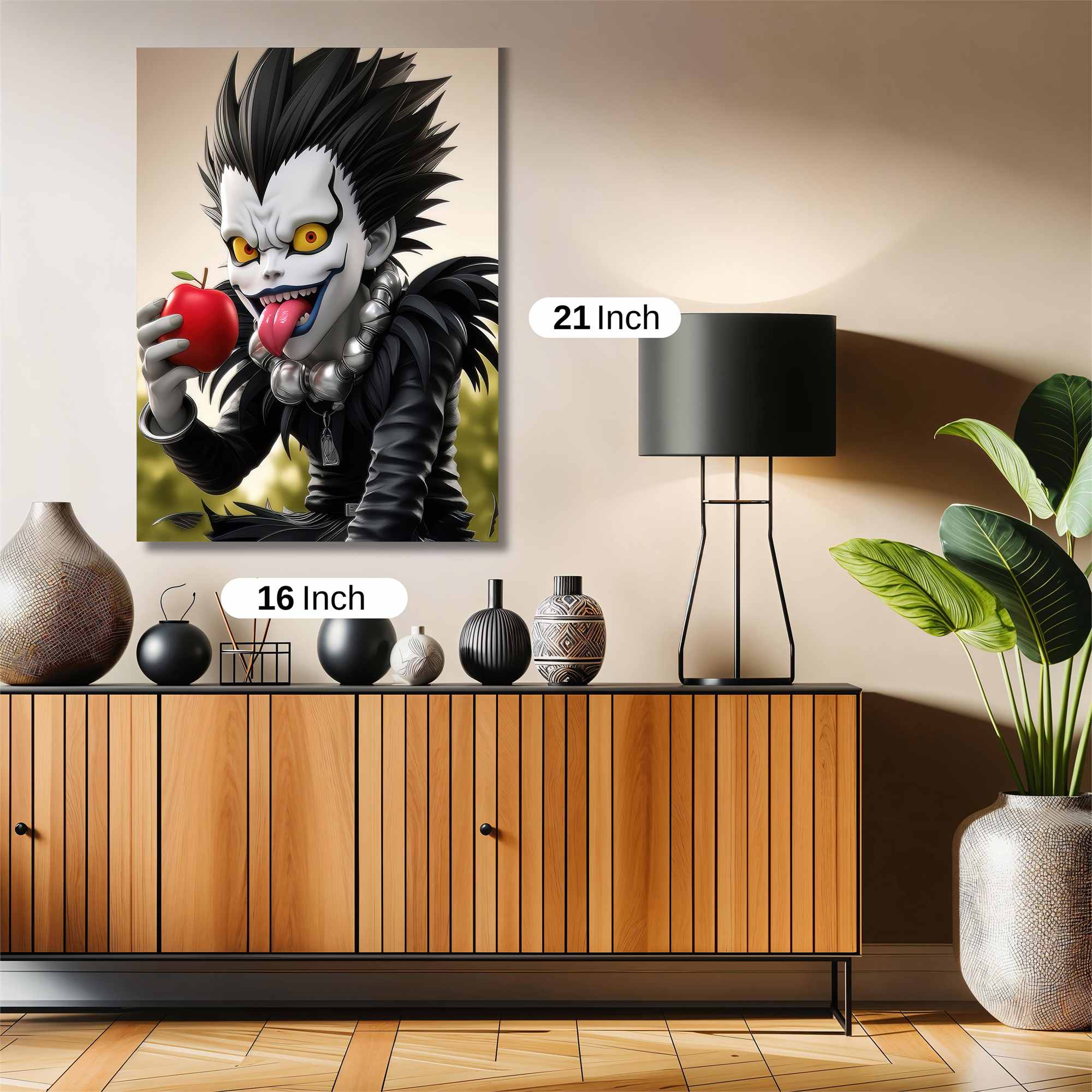 Ryuk Mischievous Safe Wall Magnetic / M