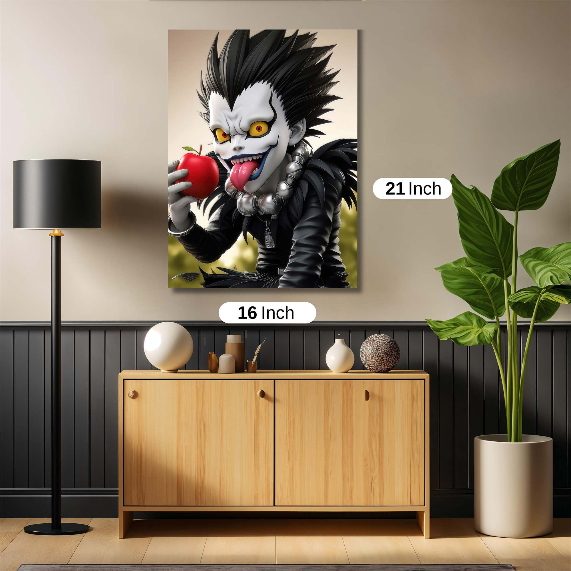 Ryuk Mischievous Safe Wall Magnetic / M