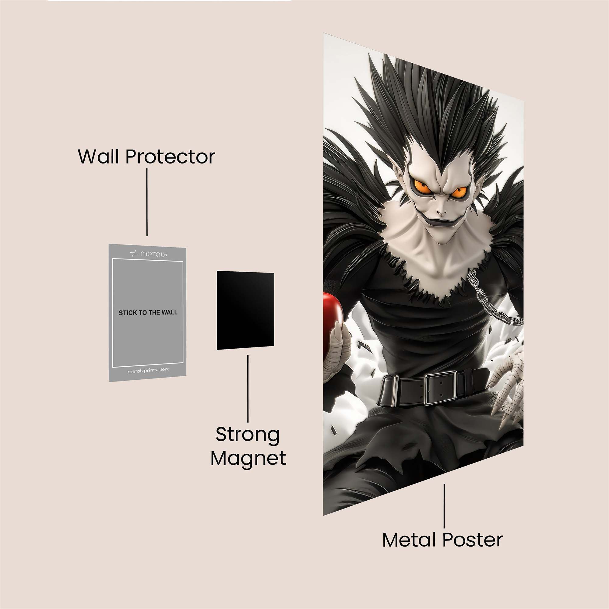 Ryuk Sinister Safe Wall Magnetic / M