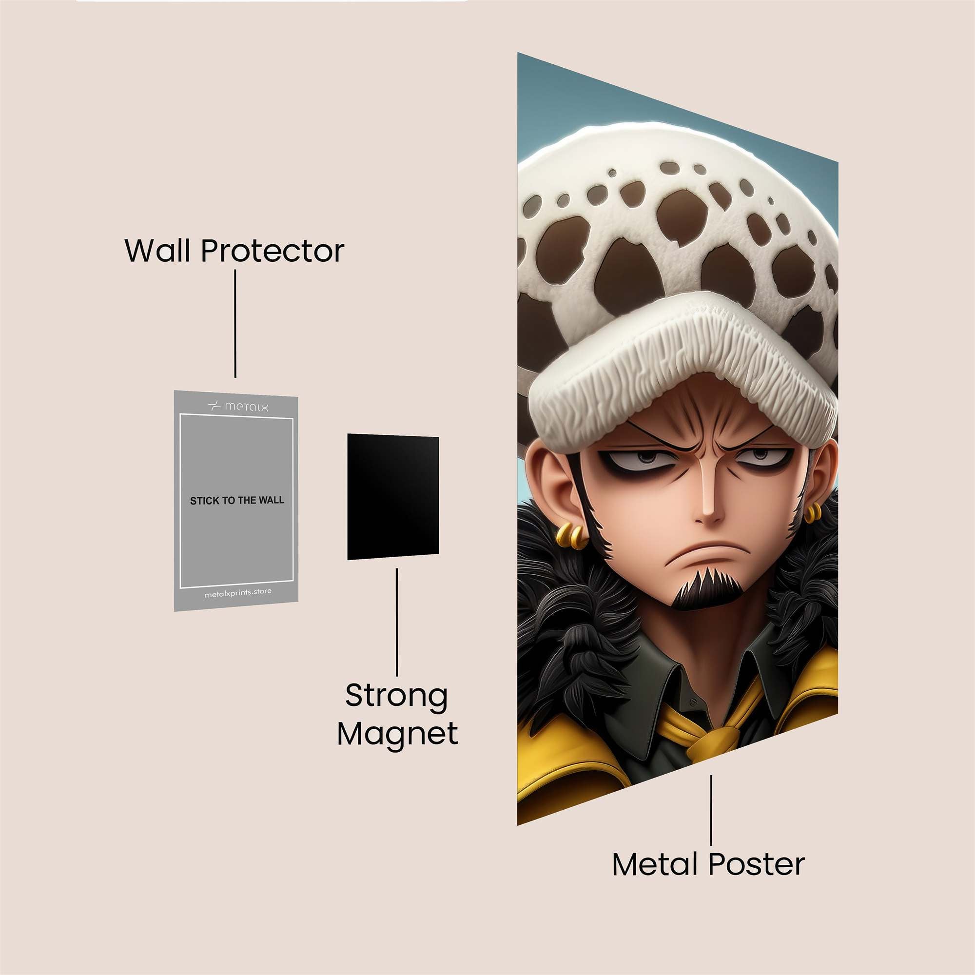 Trafalgar Tenacious Safe Wall Magnetic / M