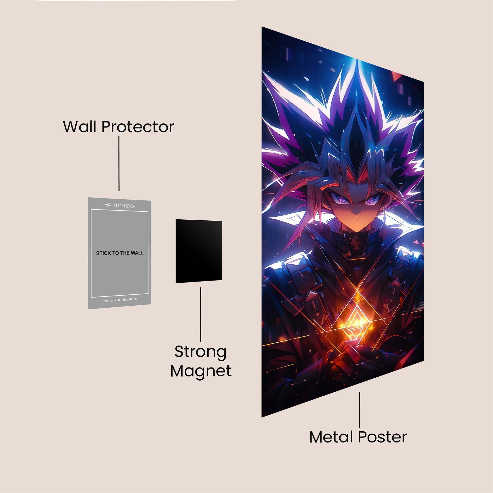 Yami Menace Safe Wall Magnetic / M