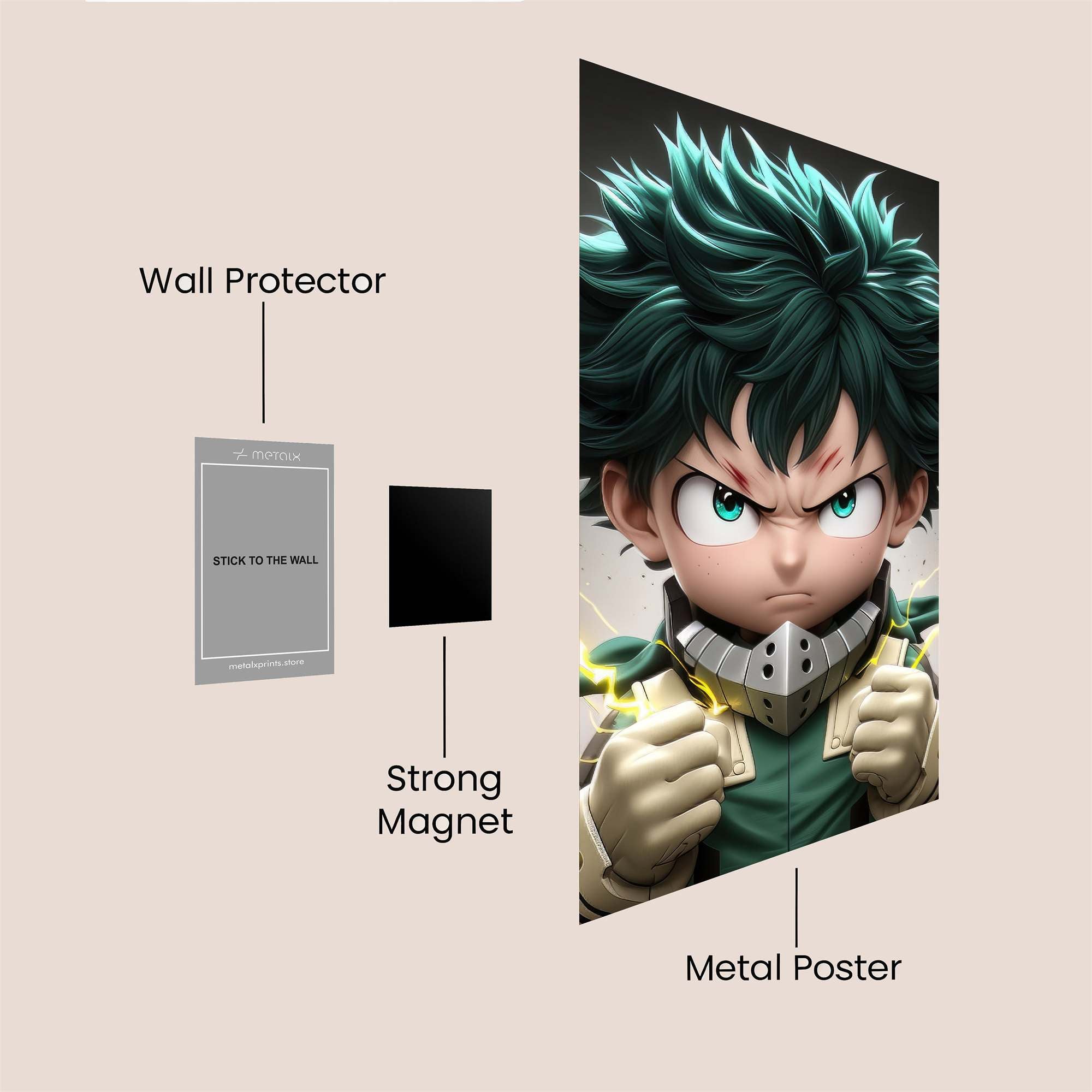 Izuku Intense Safe Wall Magnetic / M