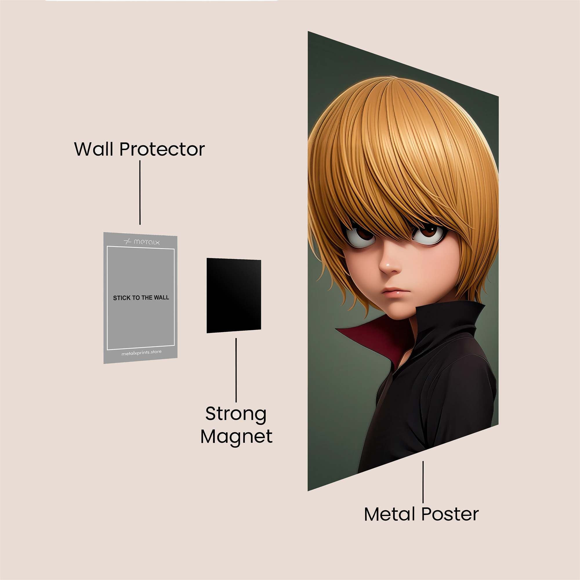 Lelouch Enigmatic Safe Wall Magnetic / M