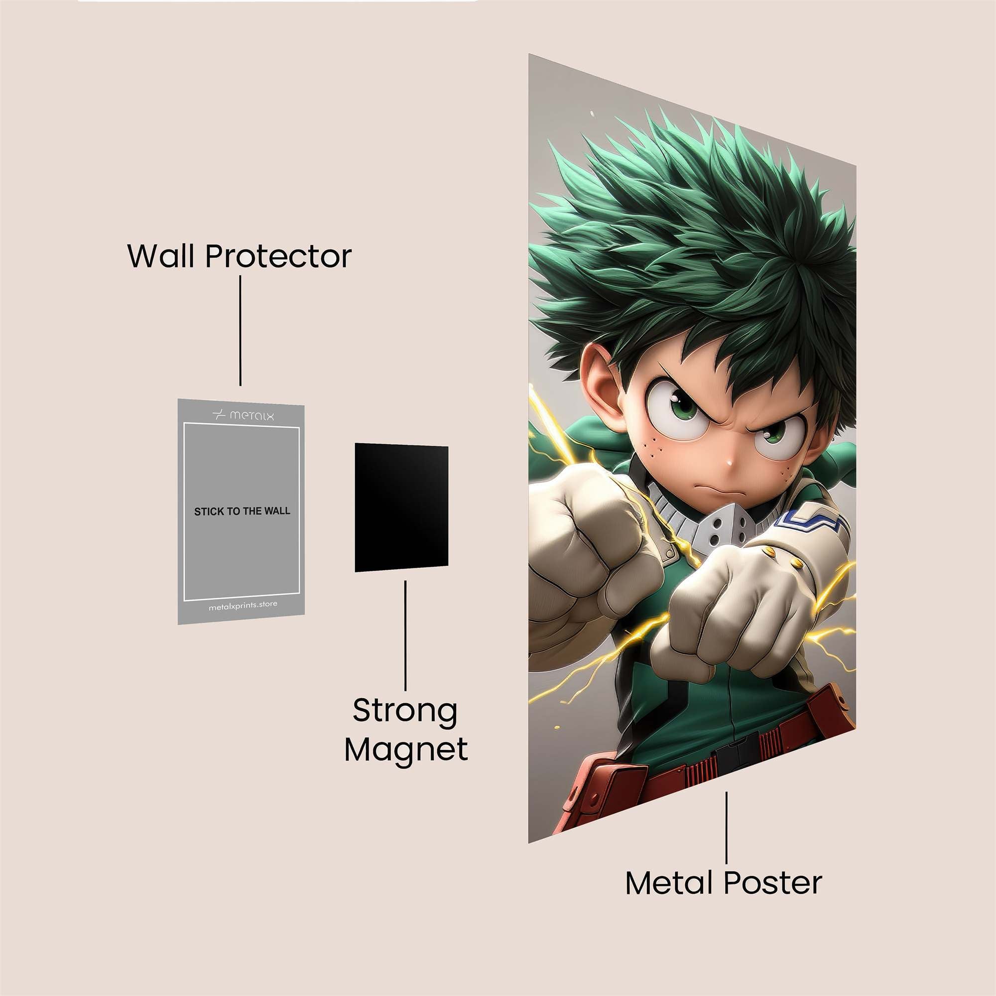 Izuku Intense Safe Wall Magnetic / M