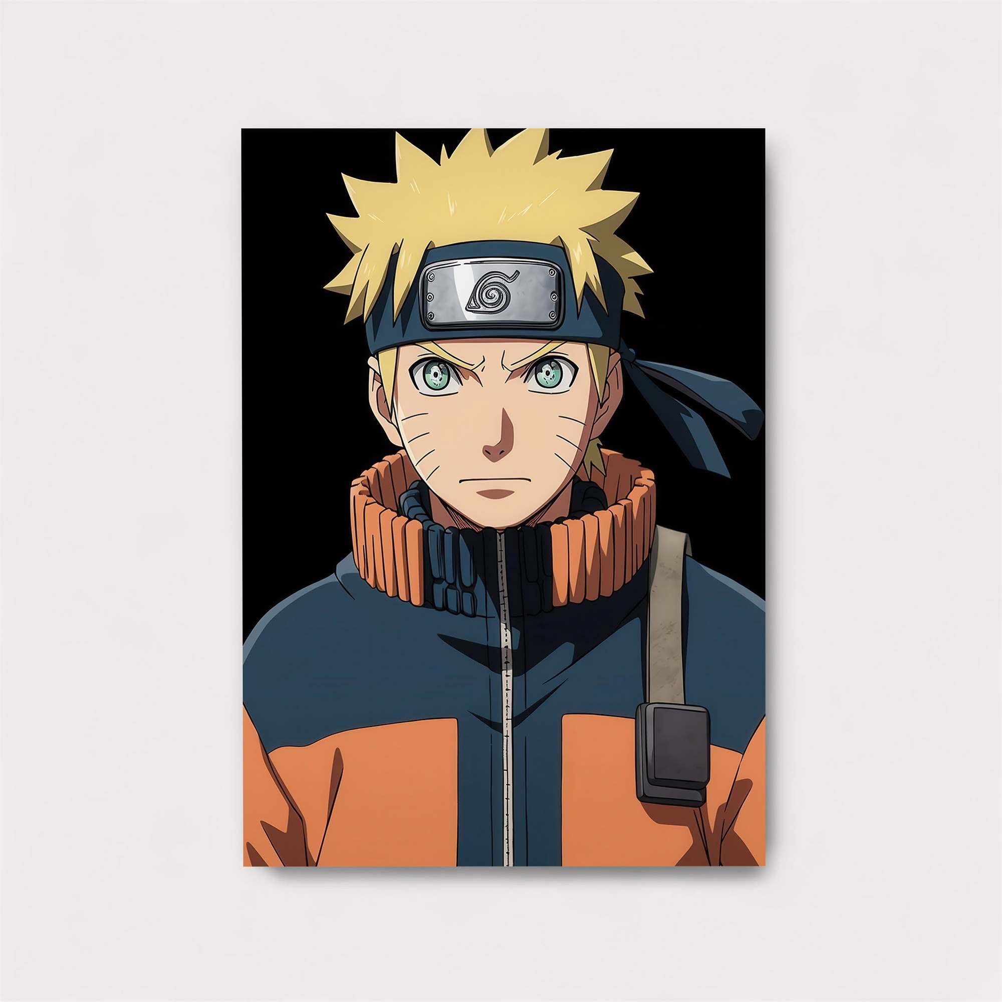 Naruto Determined Safe Wall Magnetic / M