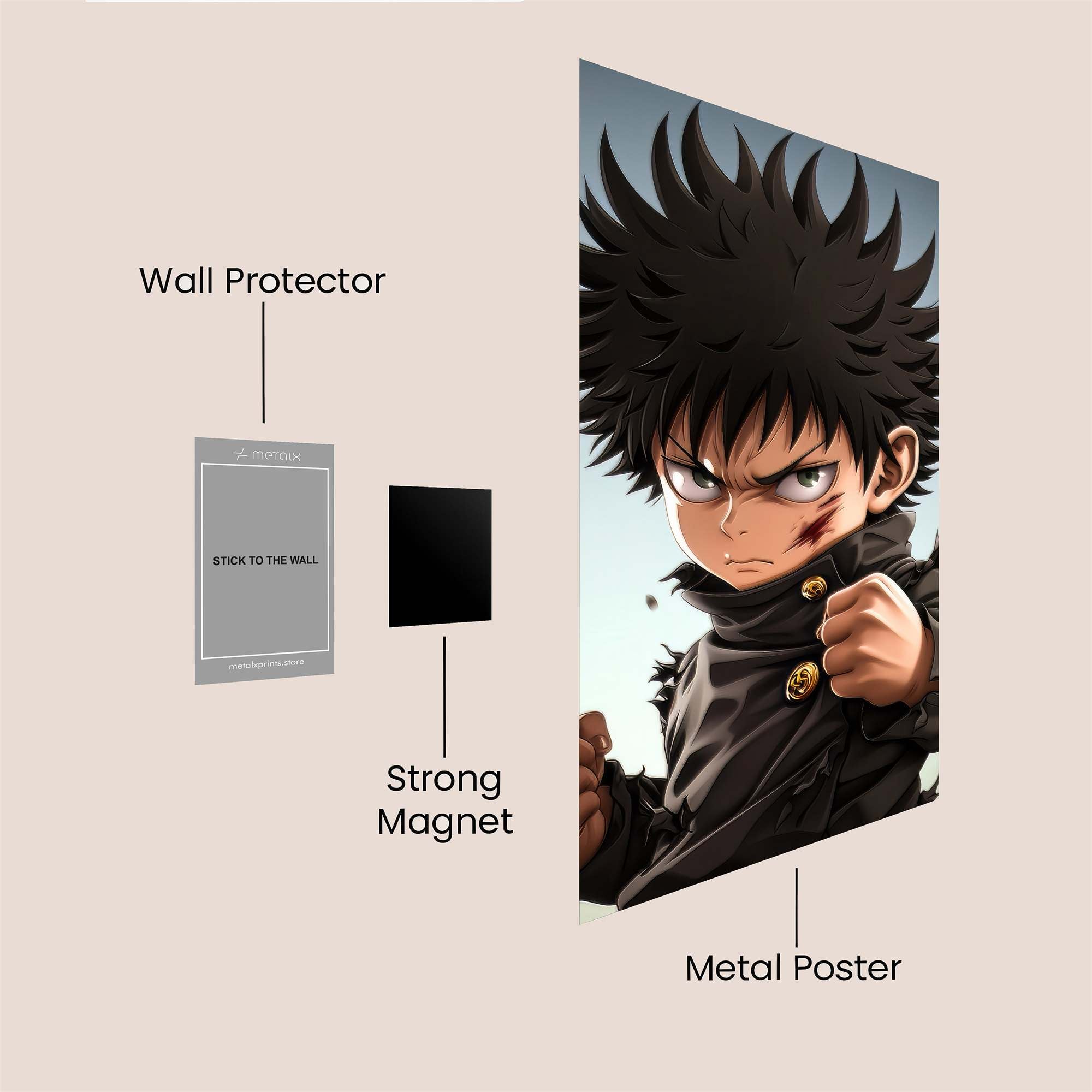 Megumi Resolute Safe Wall Magnetic / M