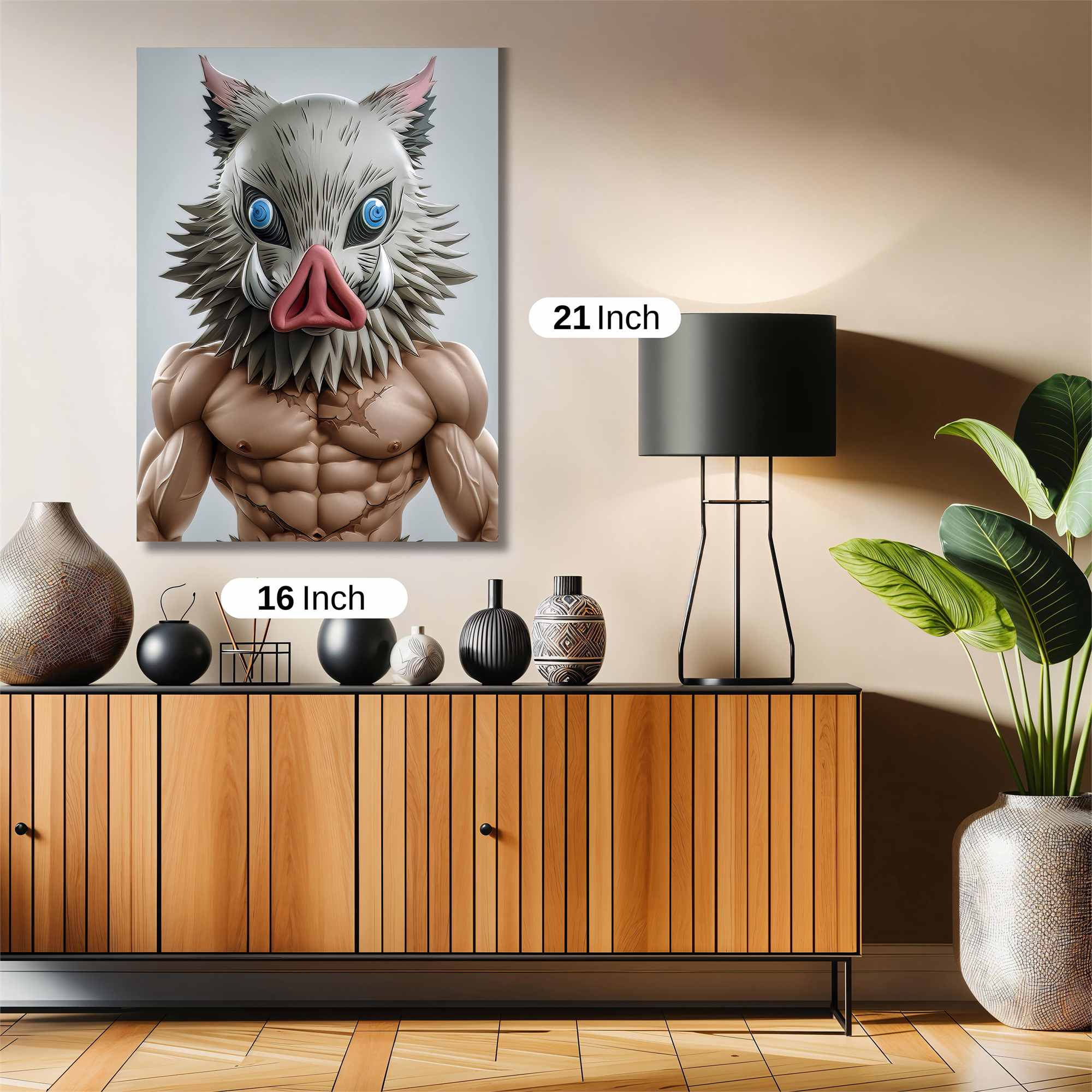 Inosuke Fierce Safe Wall Magnetic / M