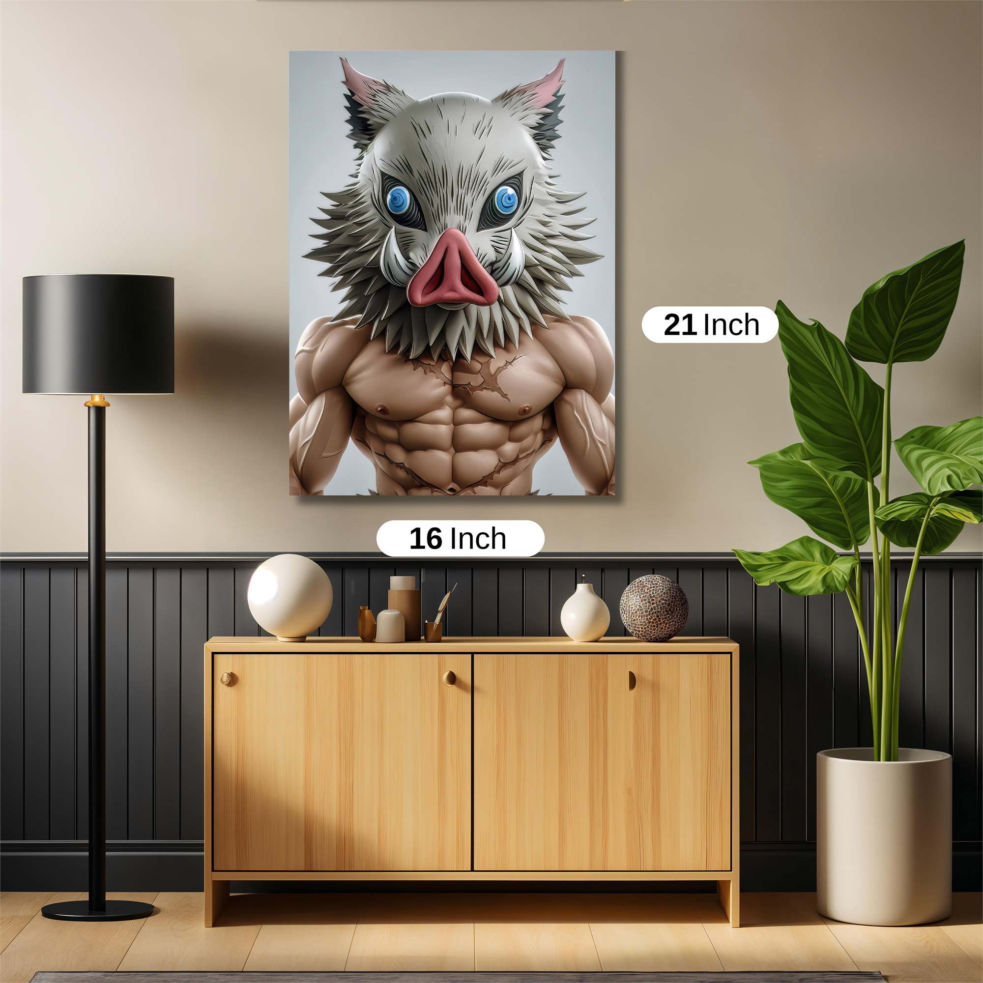 Inosuke Fierce Safe Wall Magnetic / M