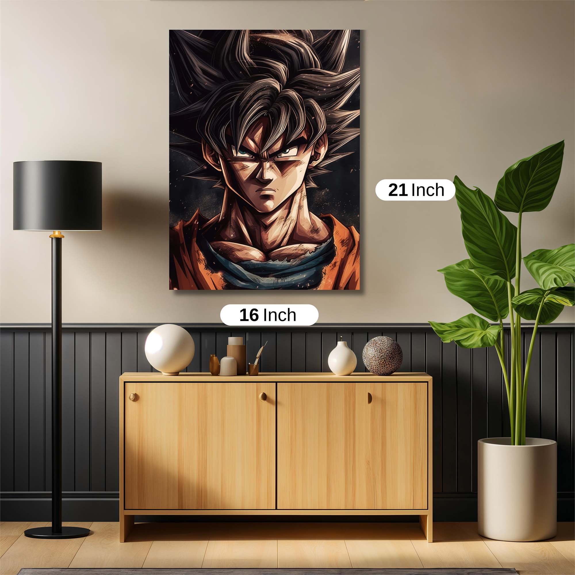 Goku Intense Safe Wall Magnetic / M