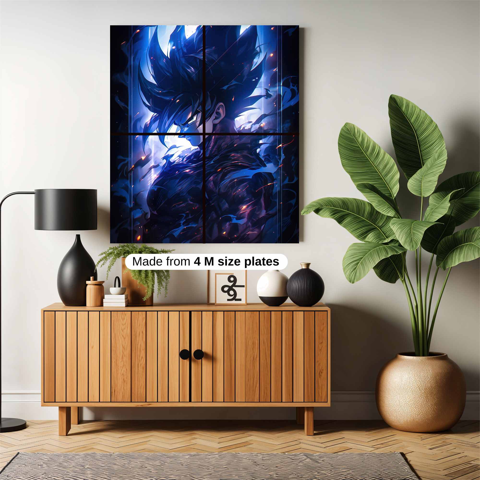 Goku Inferno Safe Wall Magnetic / M