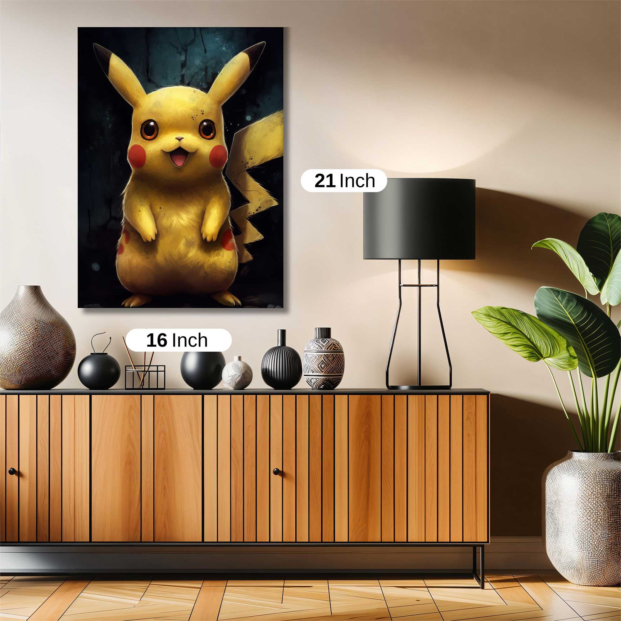 Pikachu Eerie Safe Wall Magnetic / M