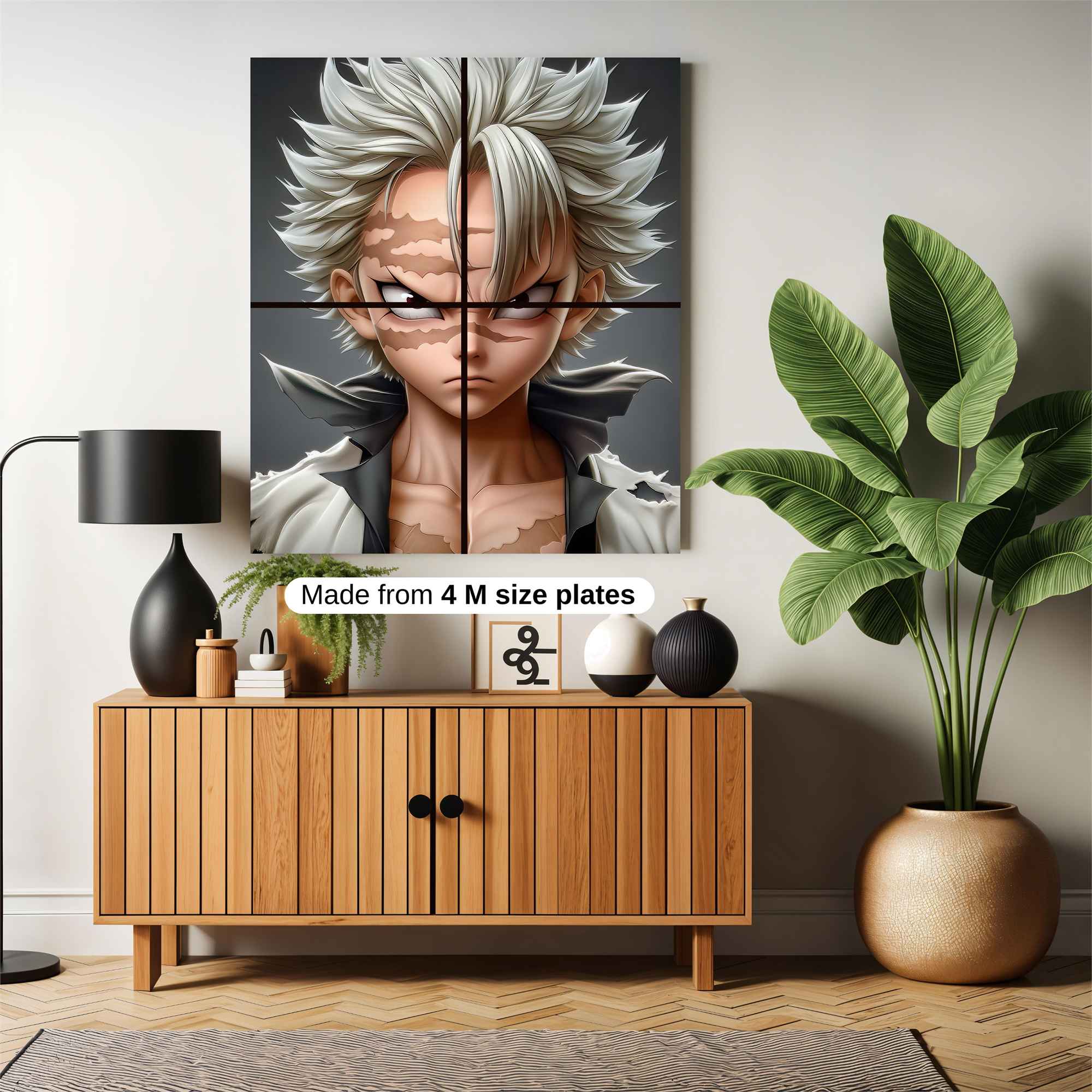 Silver Fury Safe Wall Magnetic / M