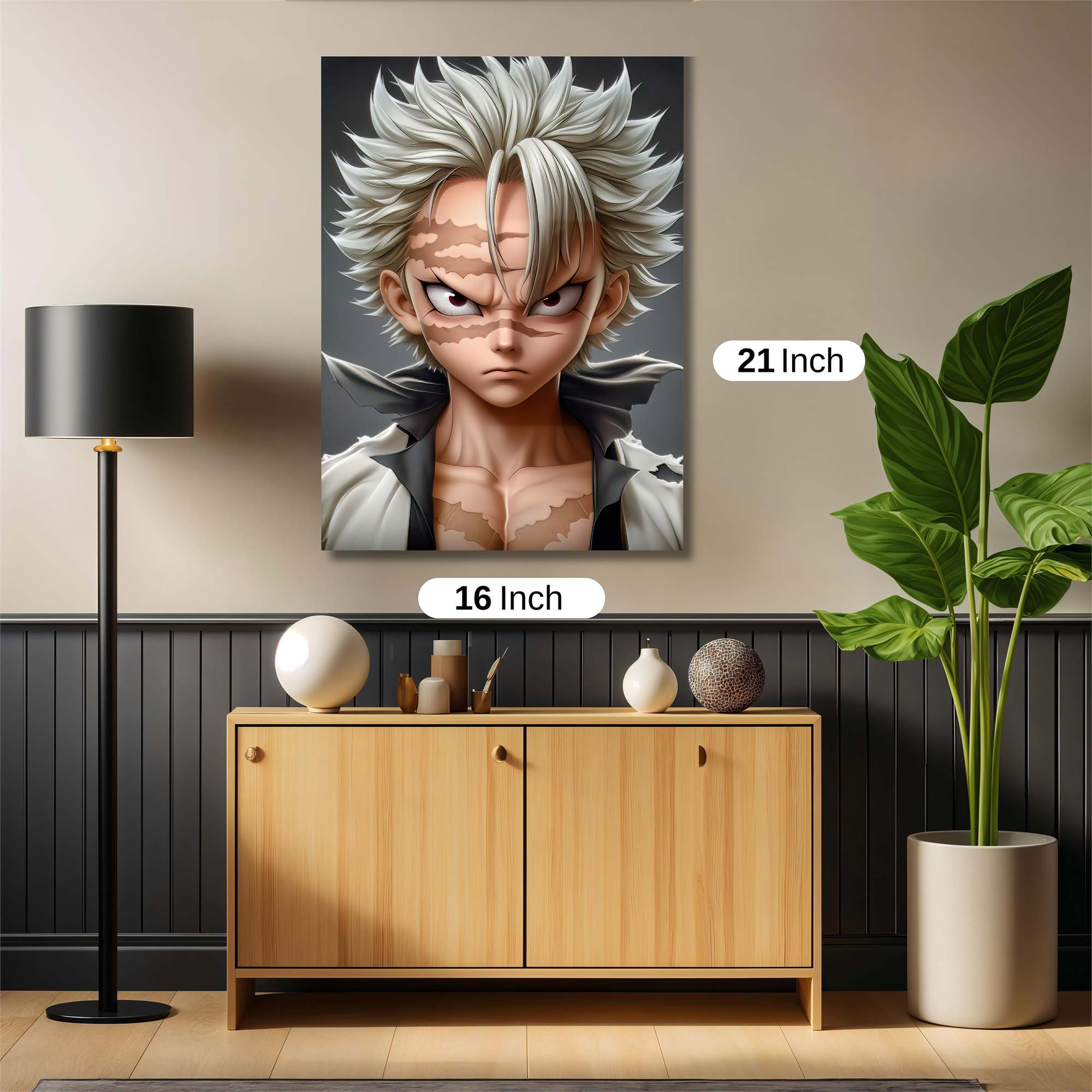 Silver Fury Safe Wall Magnetic / M