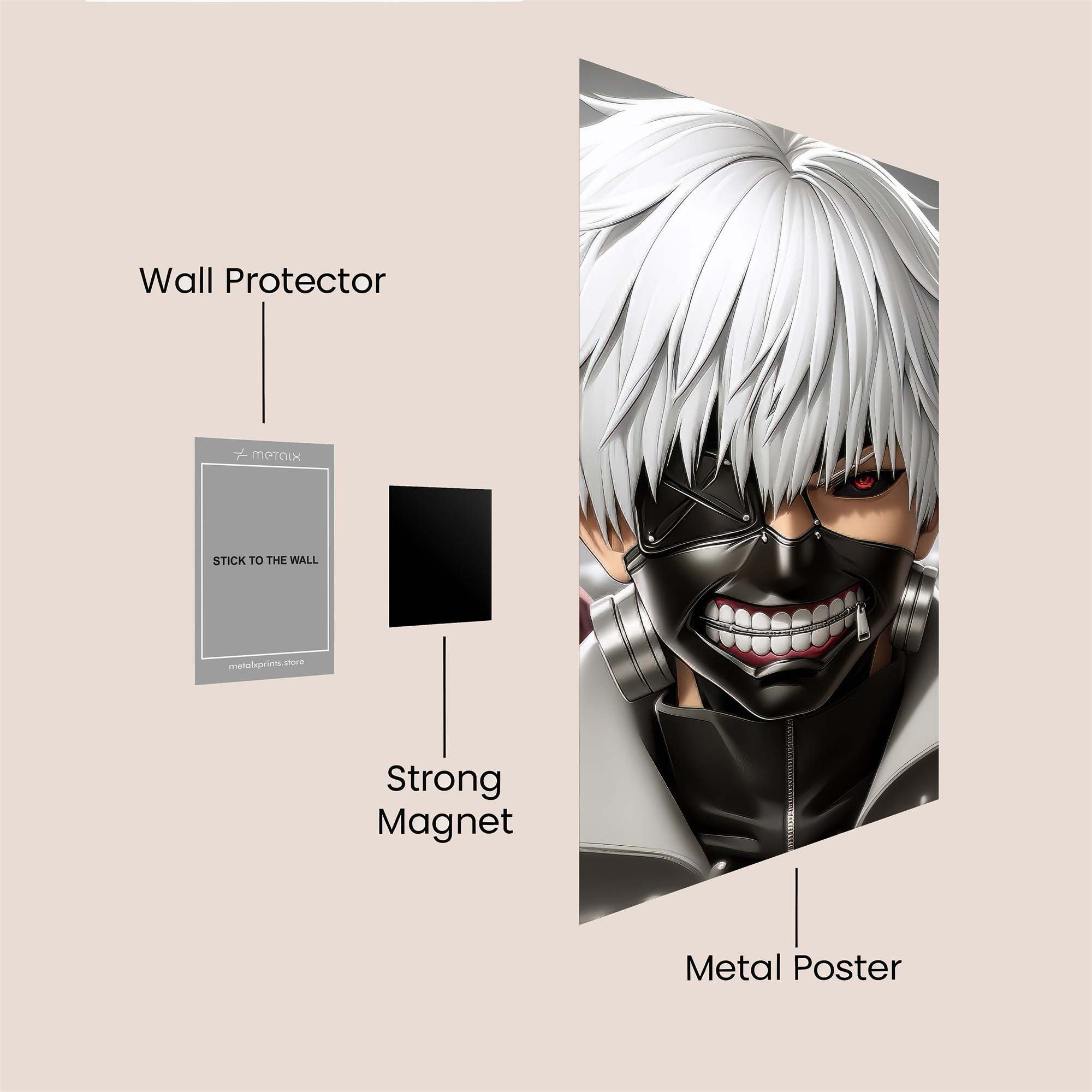 Kaneki Chaotic Safe Wall Magnetic / M