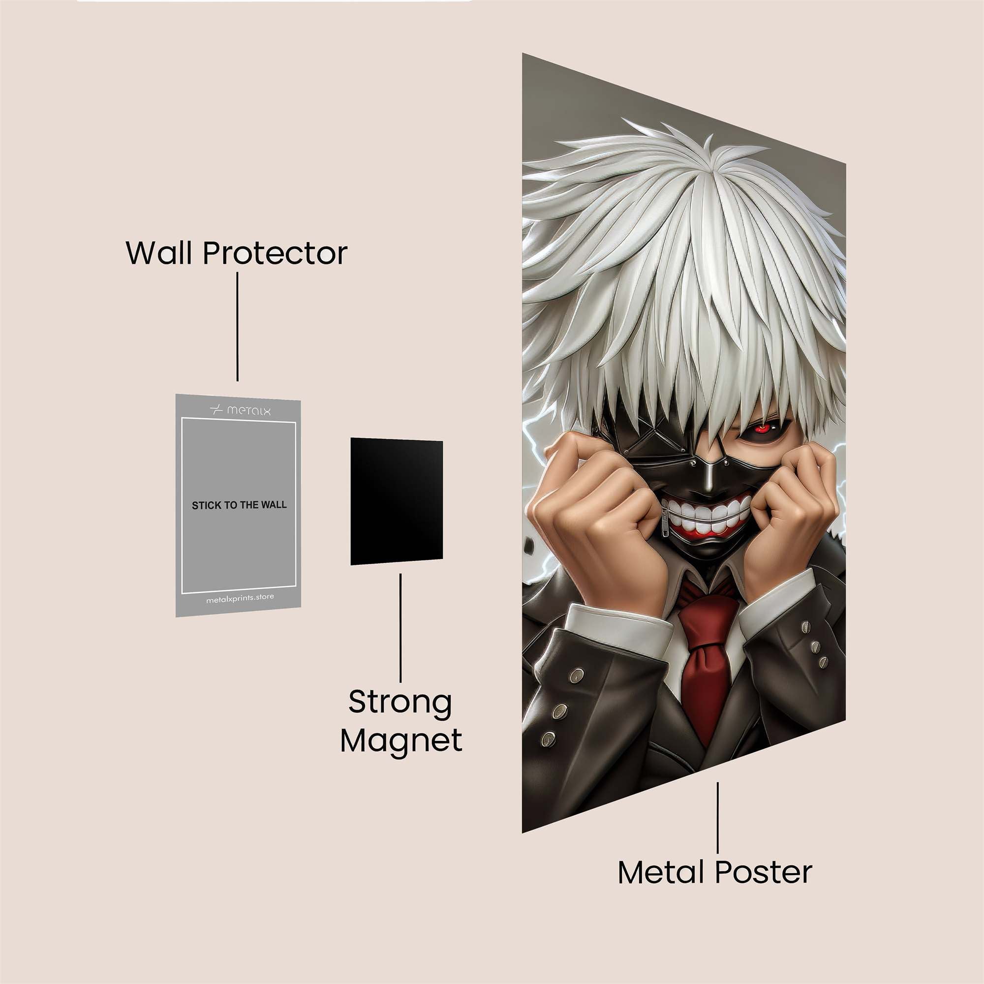 Kaneki Chaotic Safe Wall Magnetic / M