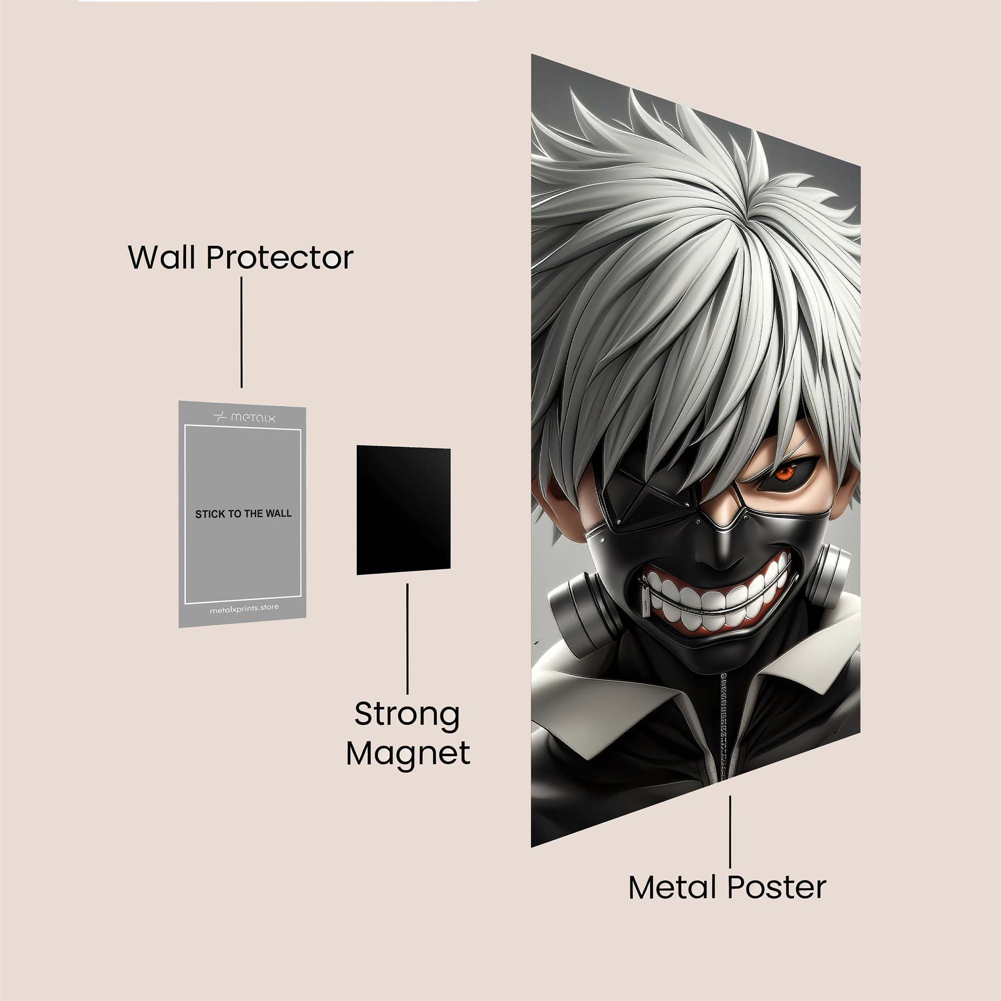 Kaneki Chaotic Safe Wall Magnetic / M