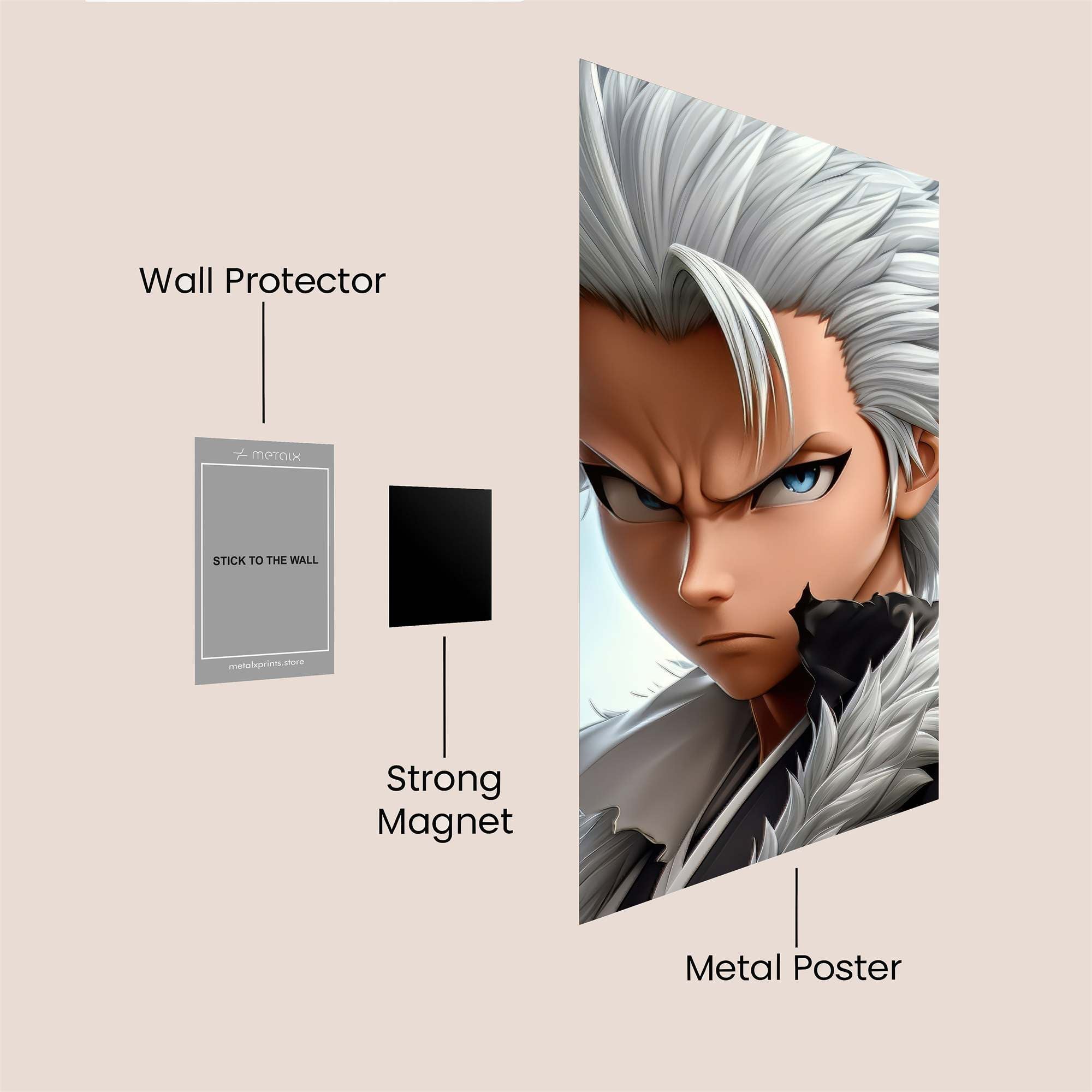 Tousen Fierce Safe Wall Magnetic / M