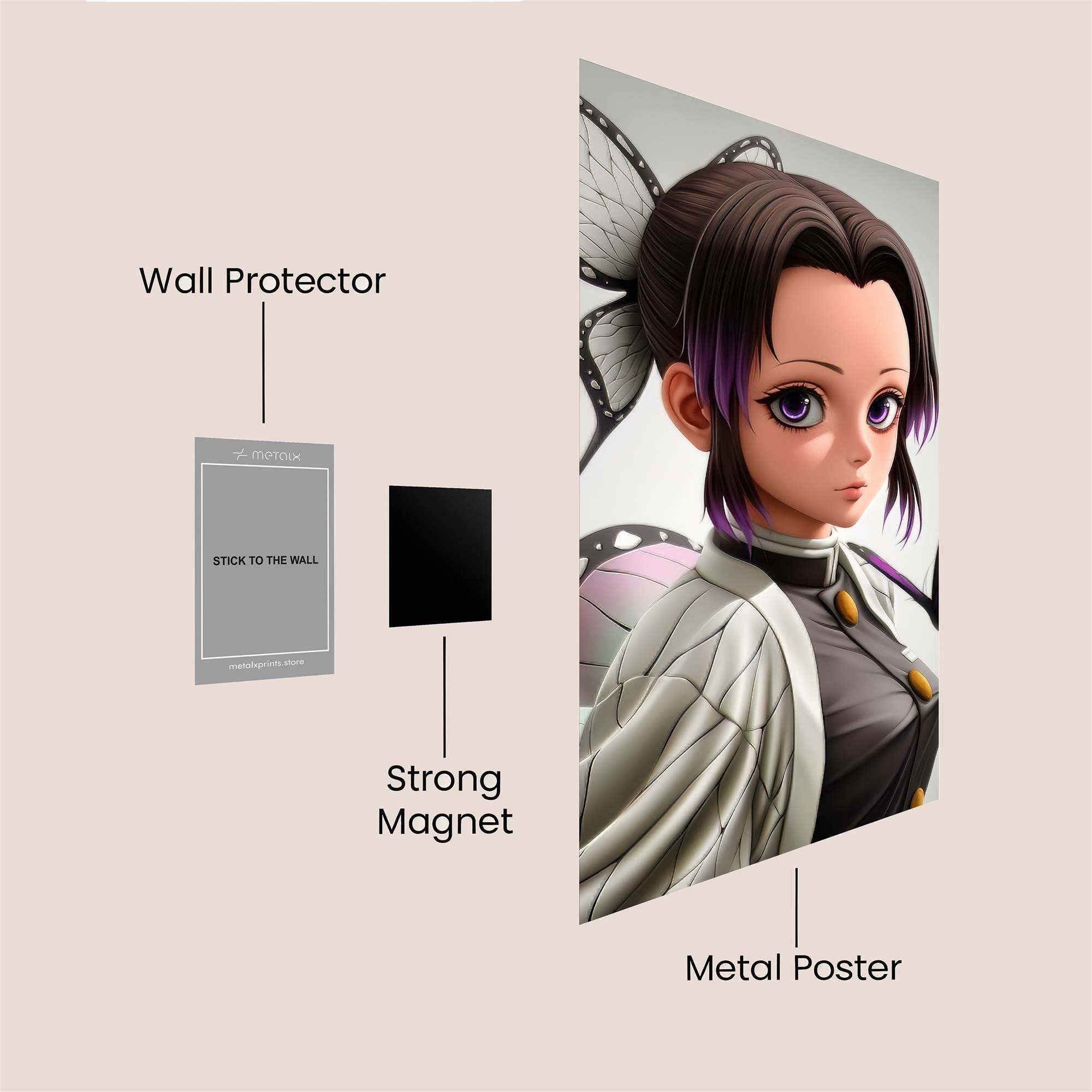 Shinobu Serene Safe Wall Magnetic / M